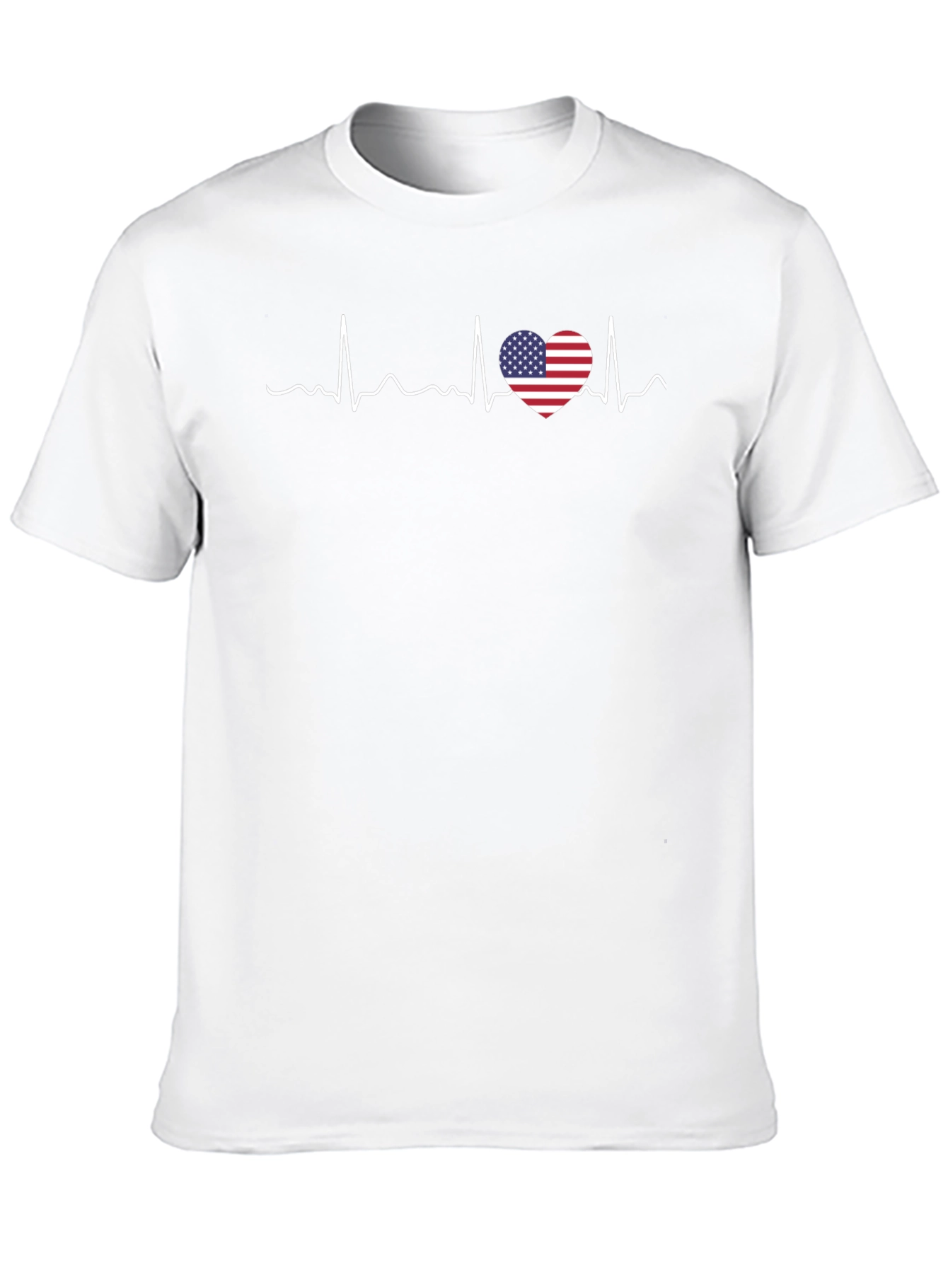 American Heartbeat Graphic T-Shirt