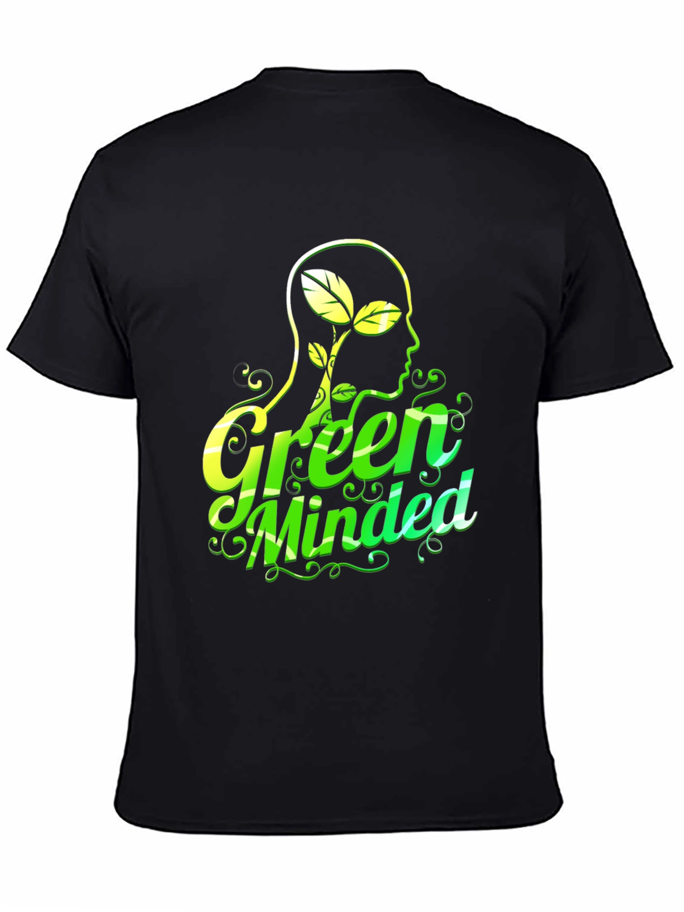 Eco-Conscious Graphic Tee - Green Minded