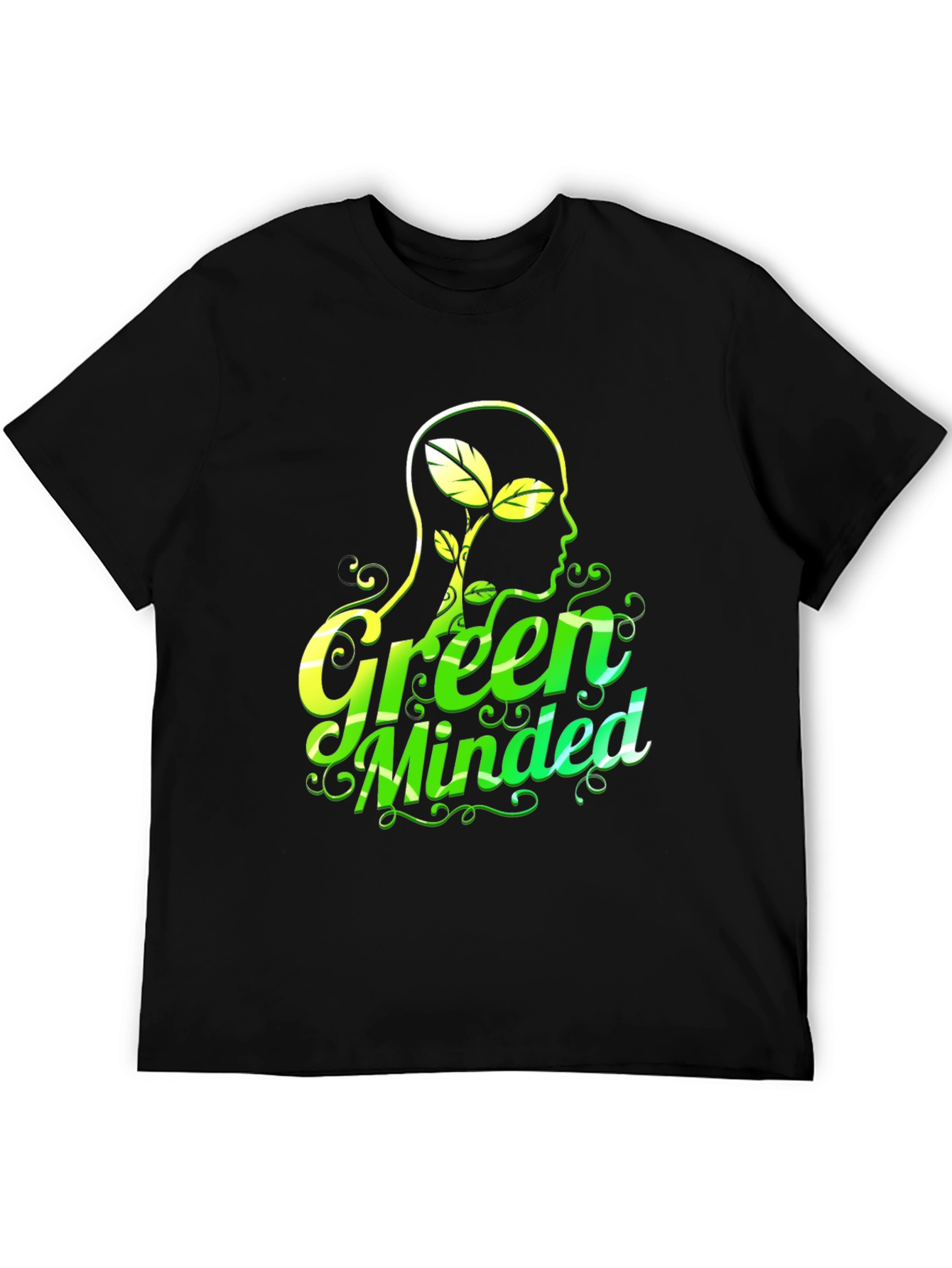 Eco-Conscious Graphic Tee - Green Minded