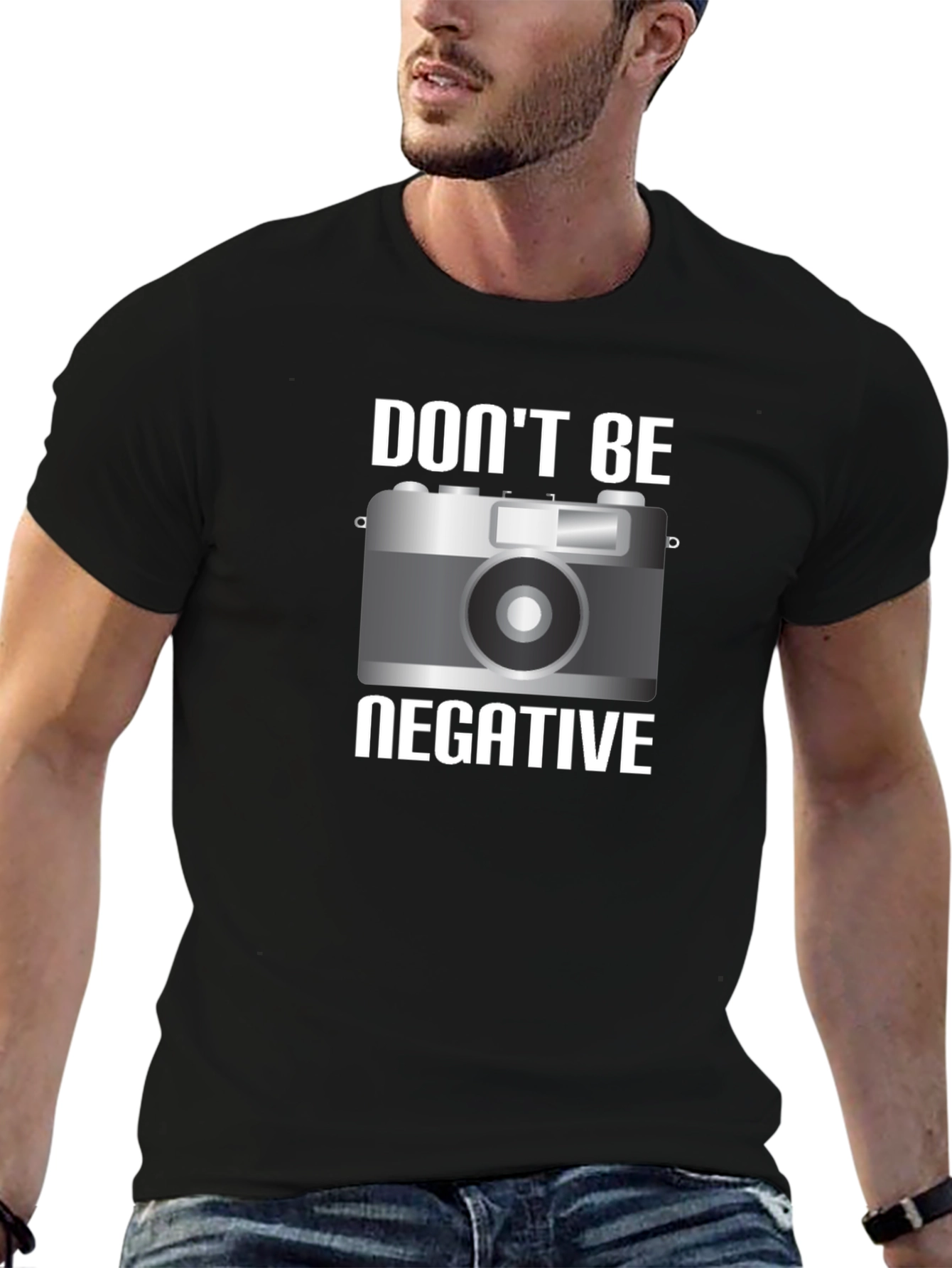 Dont Be Negative Graphic T-Shirt