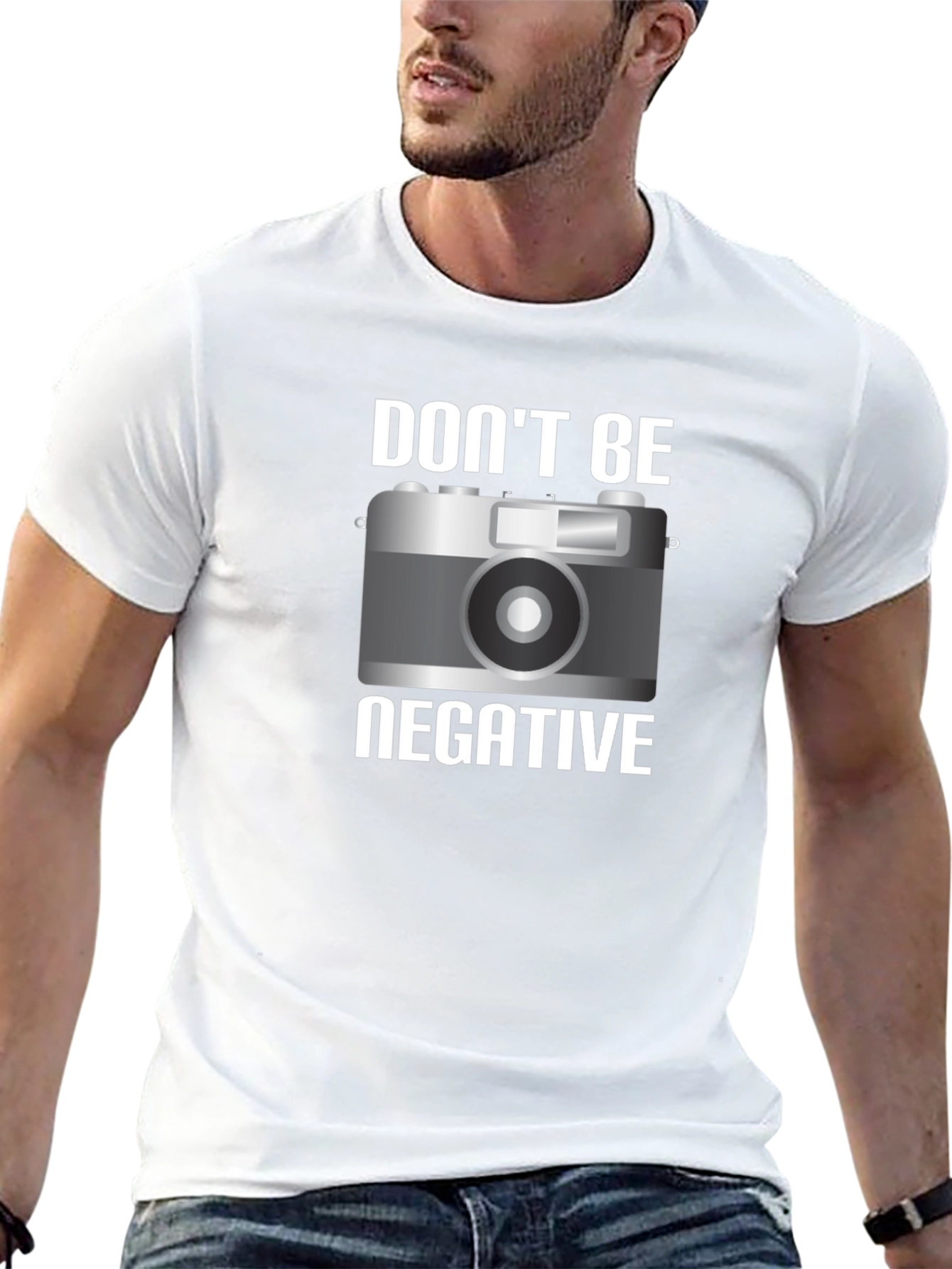Dont Be Negative Graphic T-Shirt