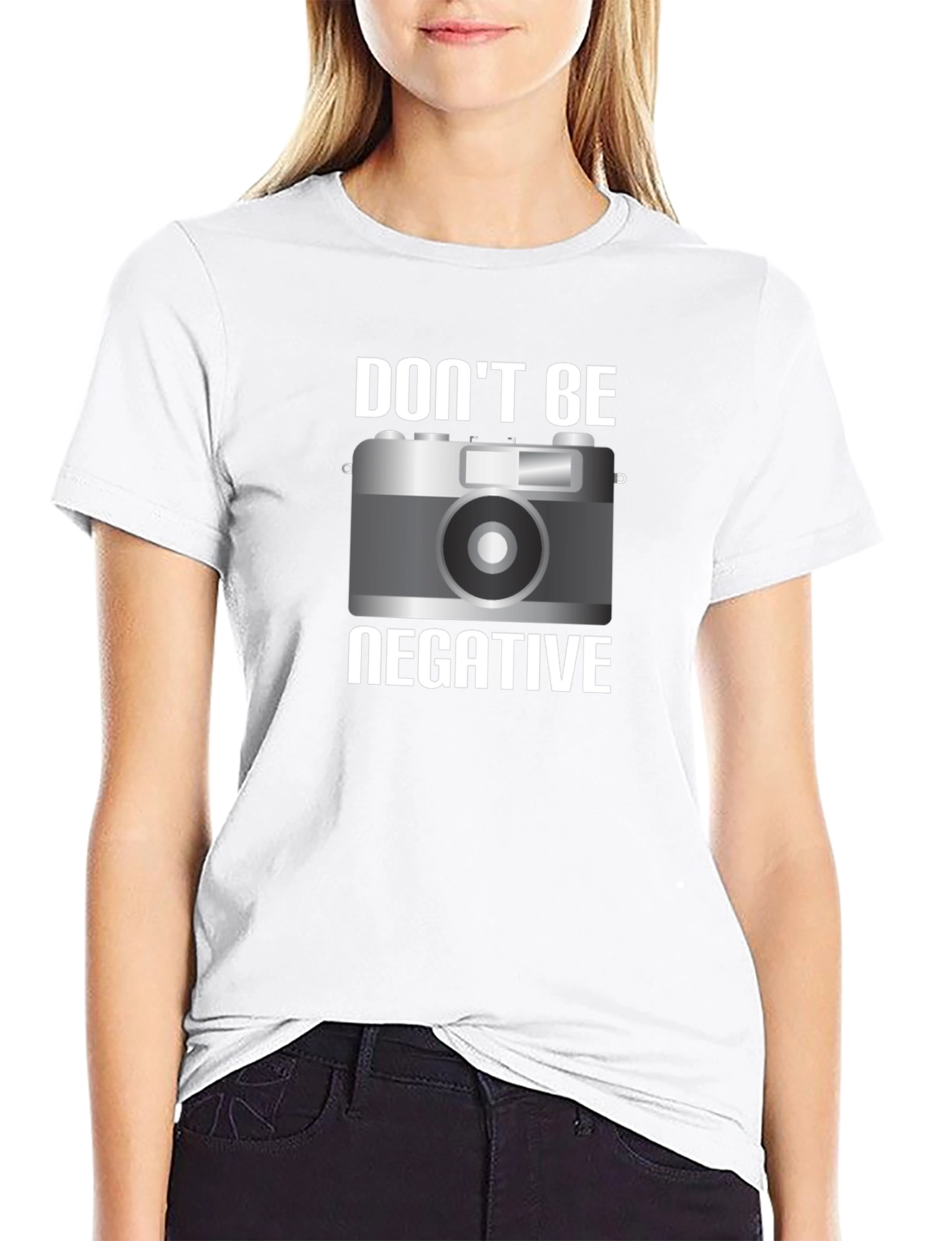 Dont Be Negative Graphic T-Shirt