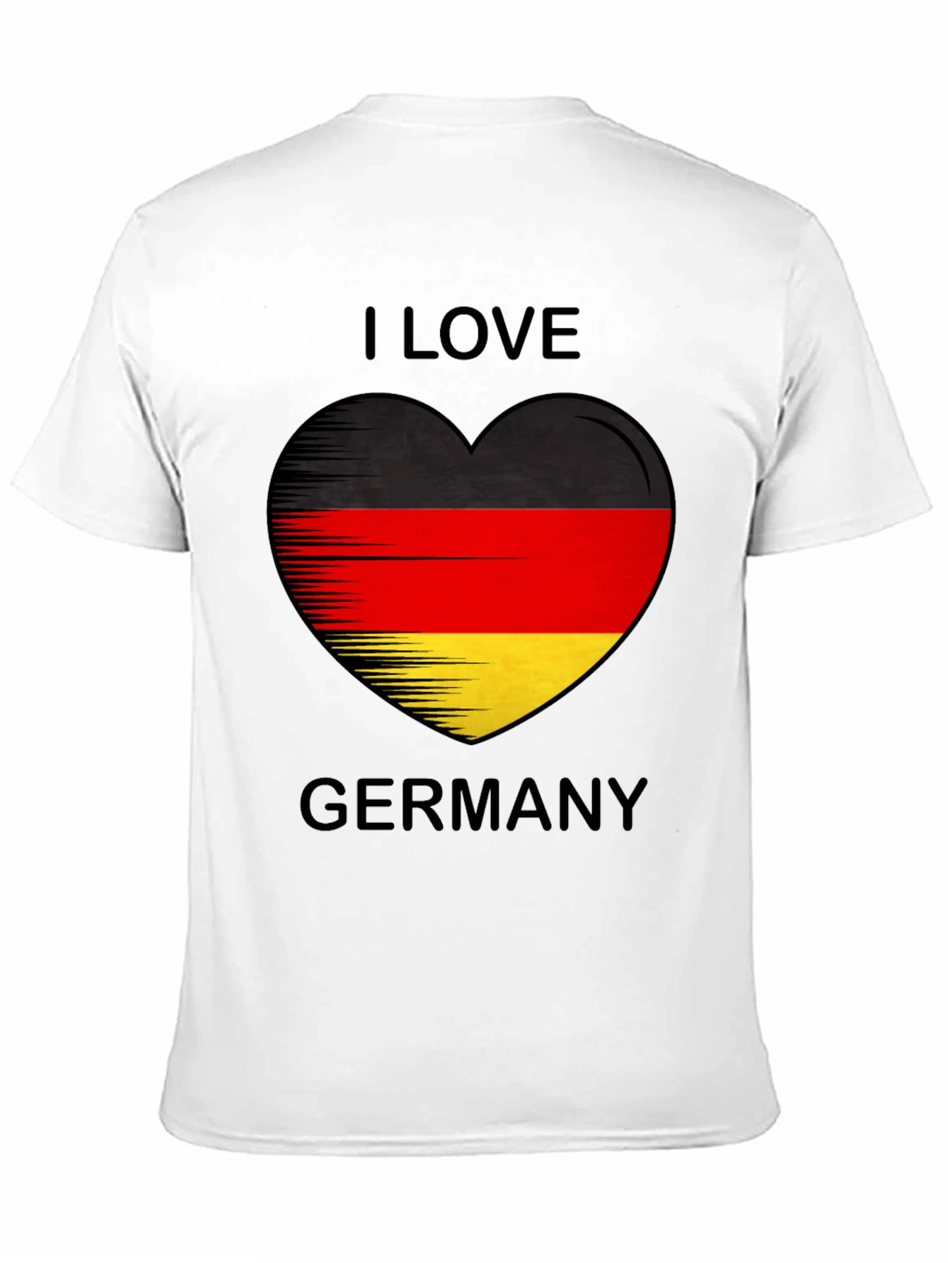 I Love Germany Flag Heart T-Shirt