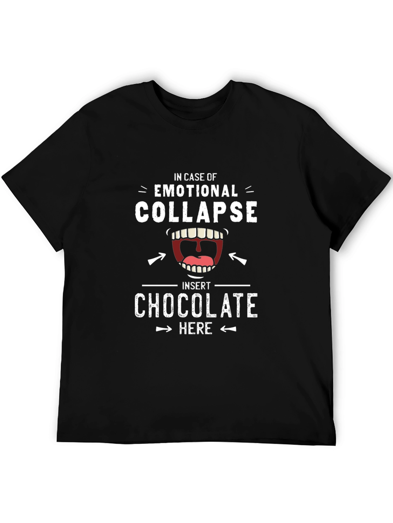 Emotional Collapse Chocolate T-Shirt