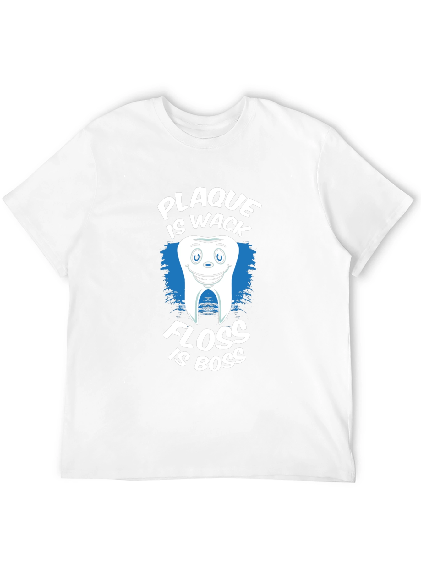 Plaque is Wack Floss is Boss Funny Dental T-Shirt