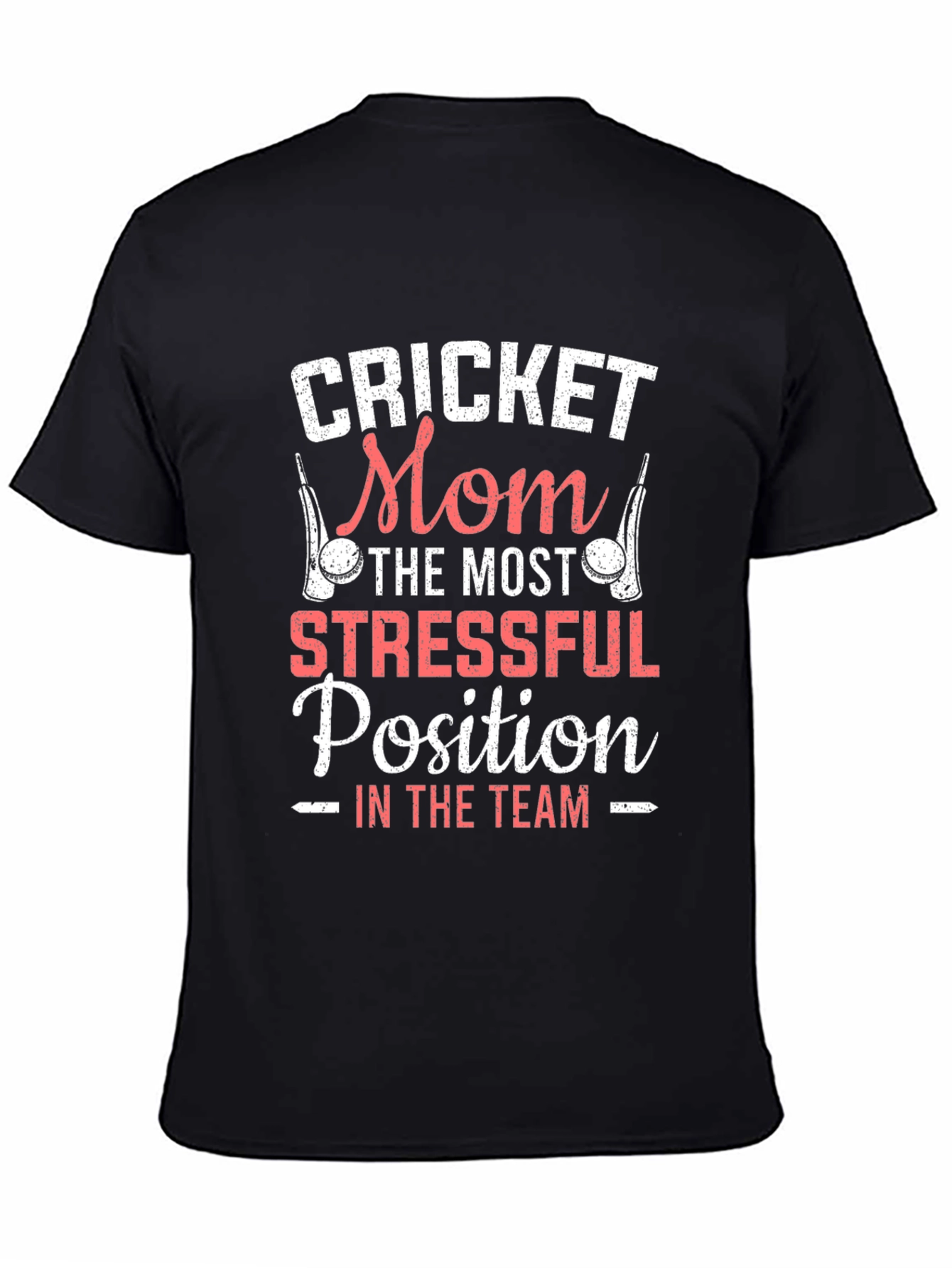 Cricket Mom Graphic T-Shirt