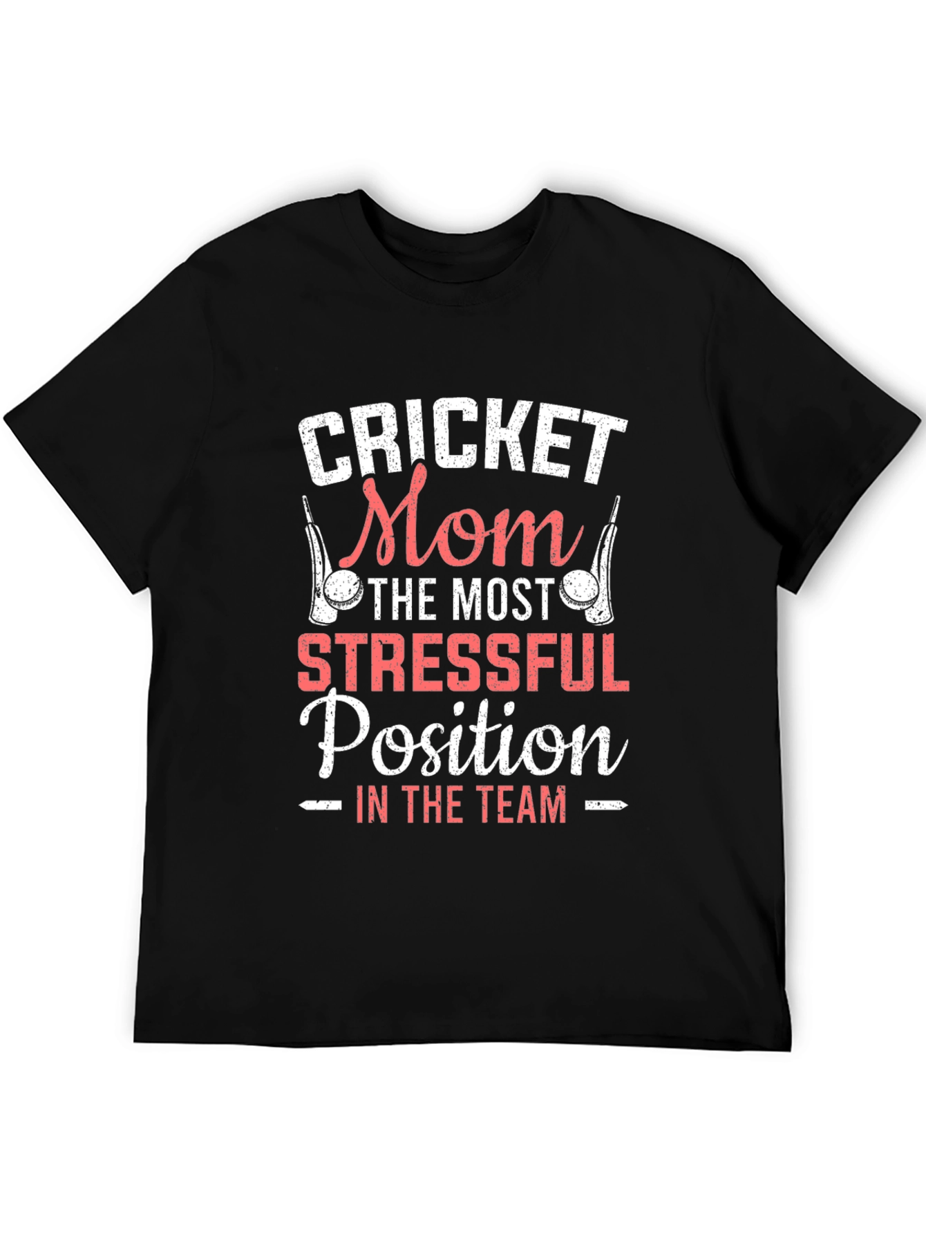 Cricket Mom Graphic T-Shirt