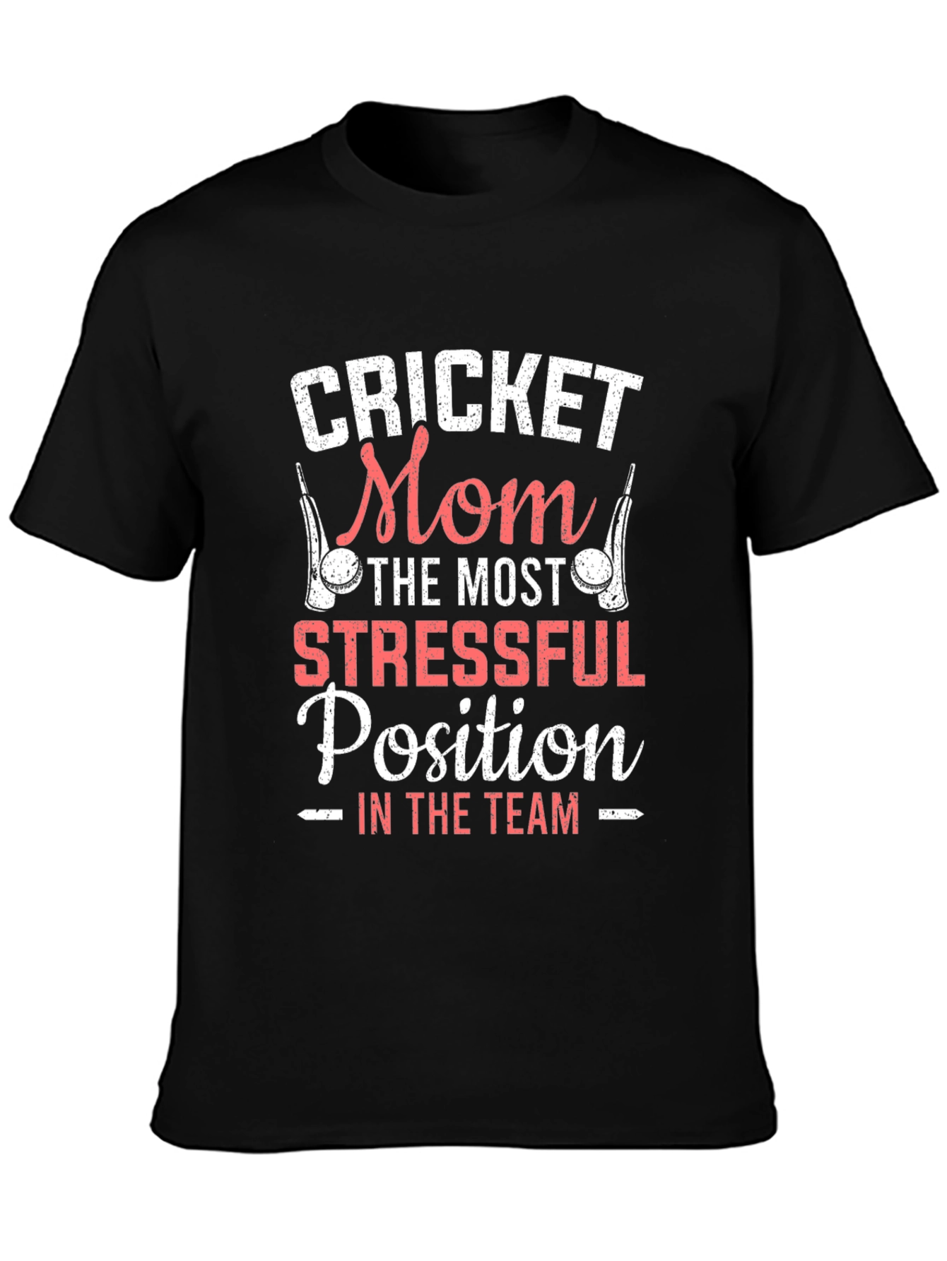 Cricket Mom Graphic T-Shirt