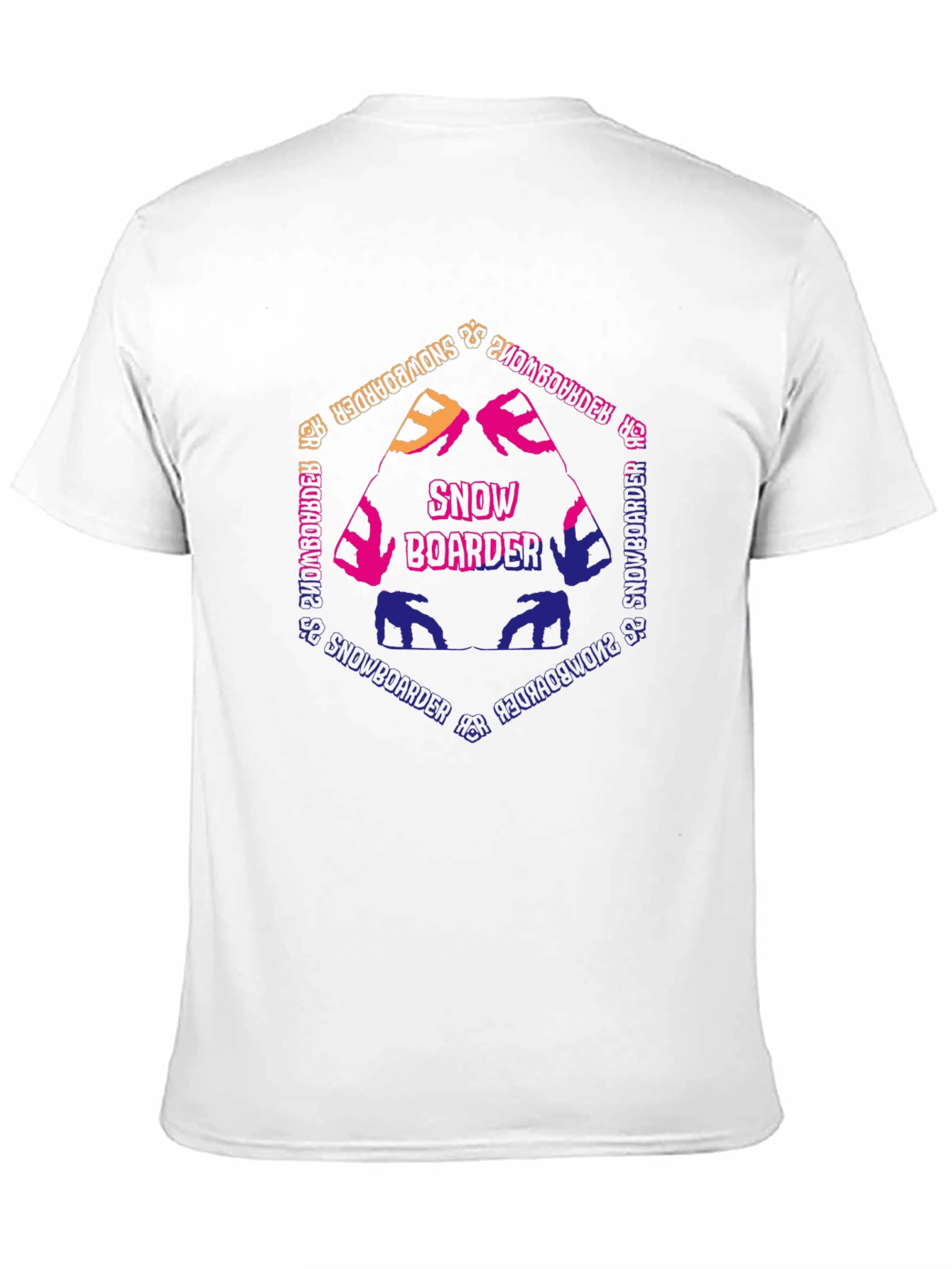 Snowboarder Graphic Tee - Stylish Black T-Shirt