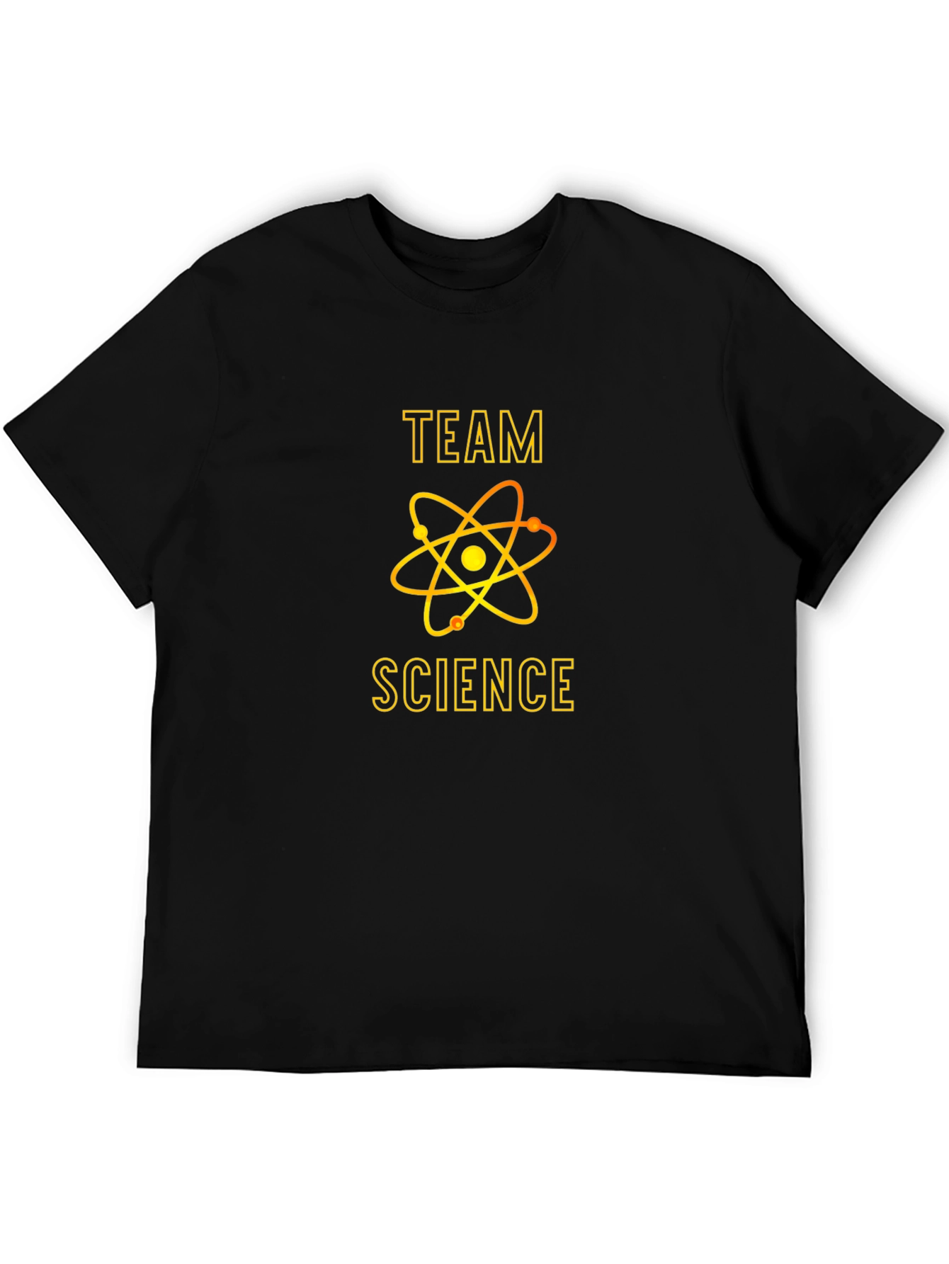 Team Science T-Shirt - Black Graphic Tee