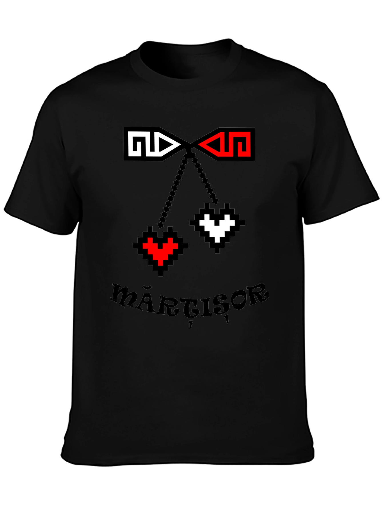 Mărțișor Pixel Art T-Shirt