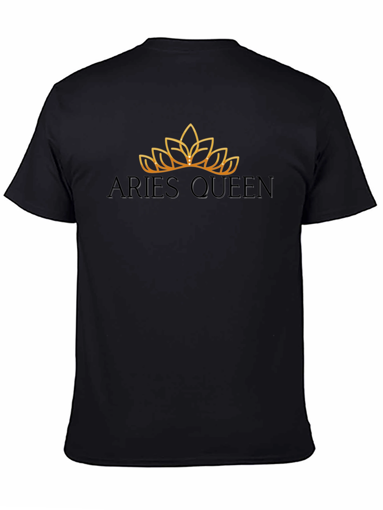 Aries Queen Graphic Tee - Zodiac Birthday Gift
