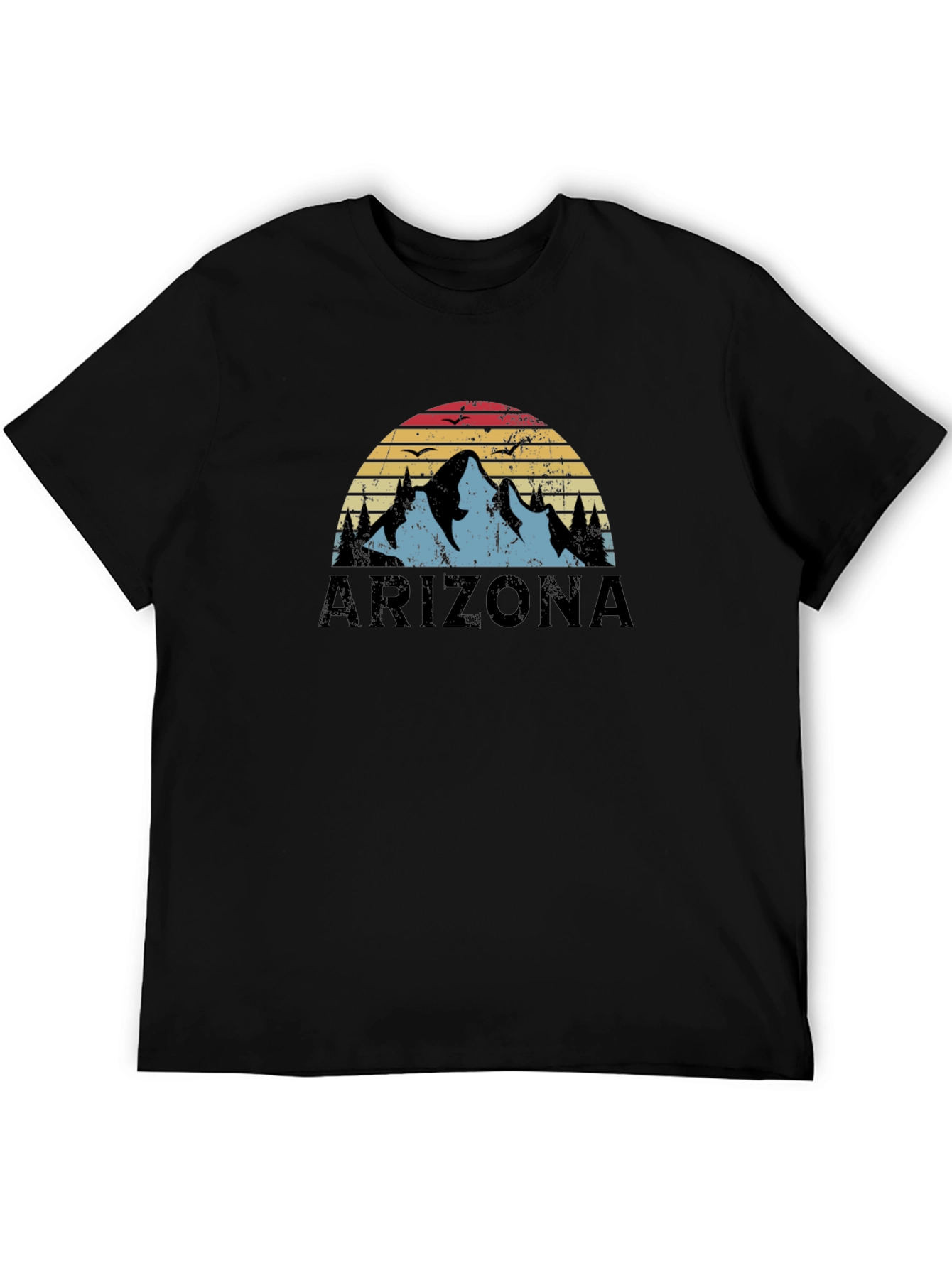 Arizona Mountain Sunset Graphic T-Shirt