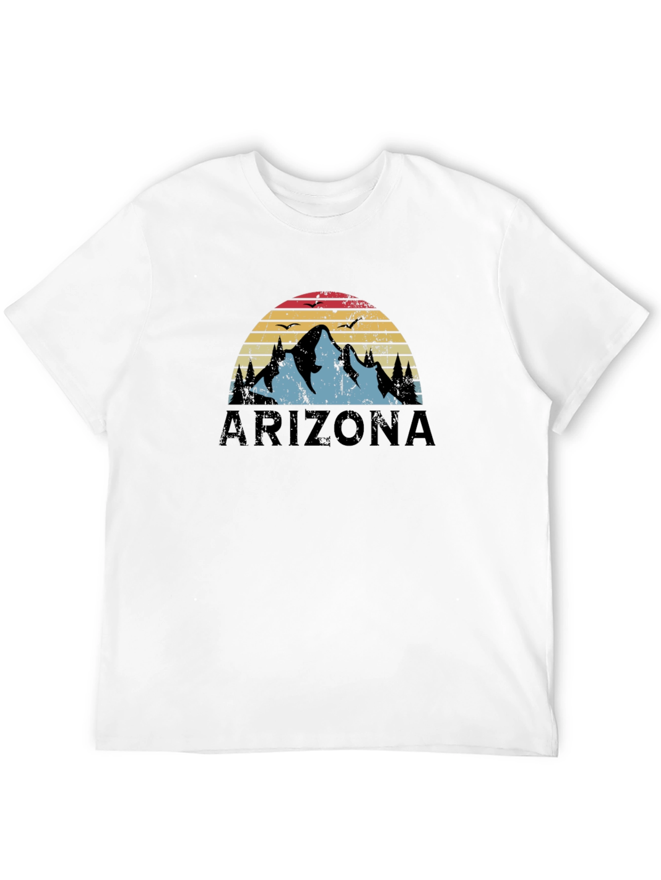Arizona Mountain Sunset Graphic T-Shirt