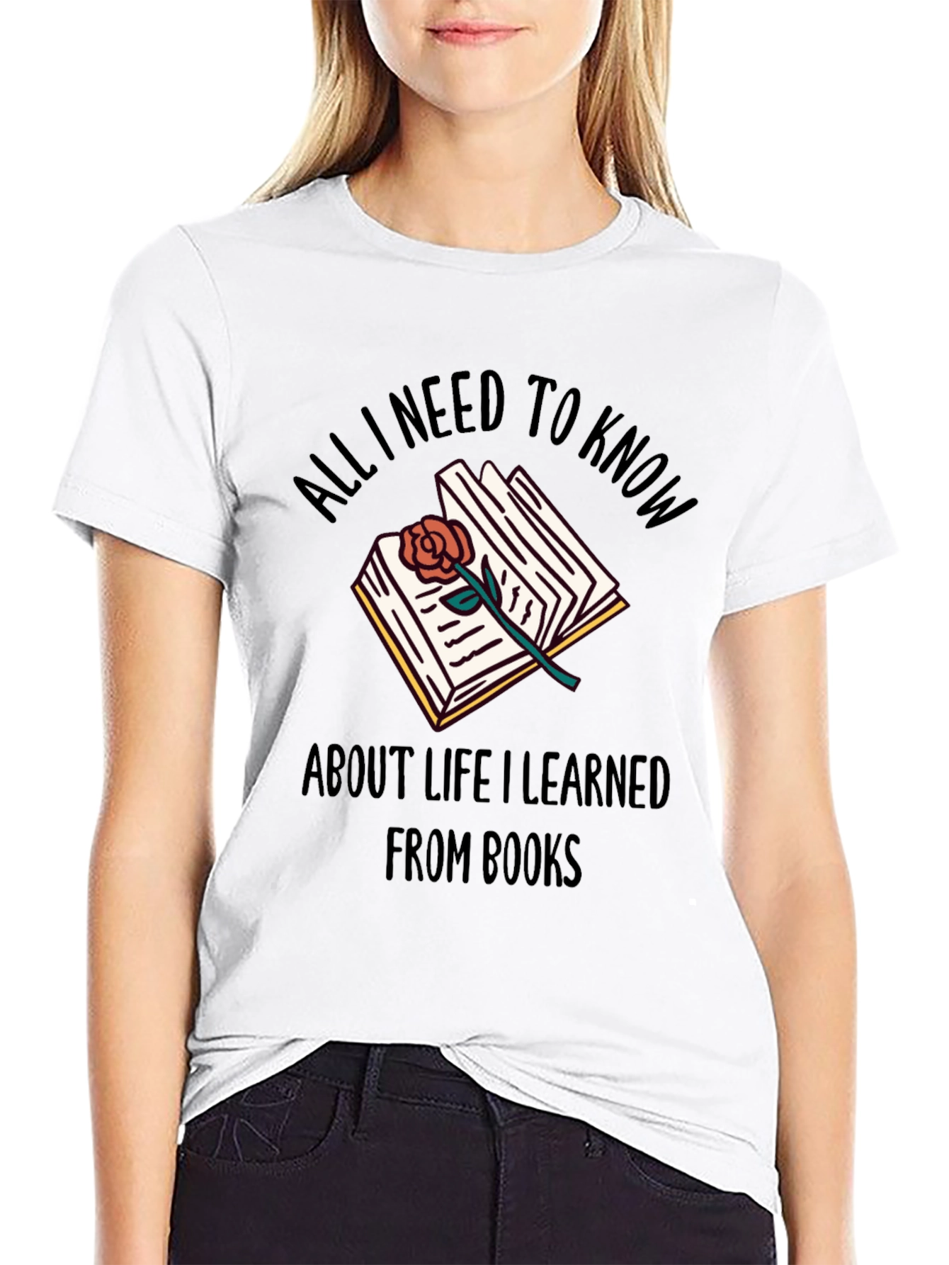 Book Lover Graphic T-Shirt