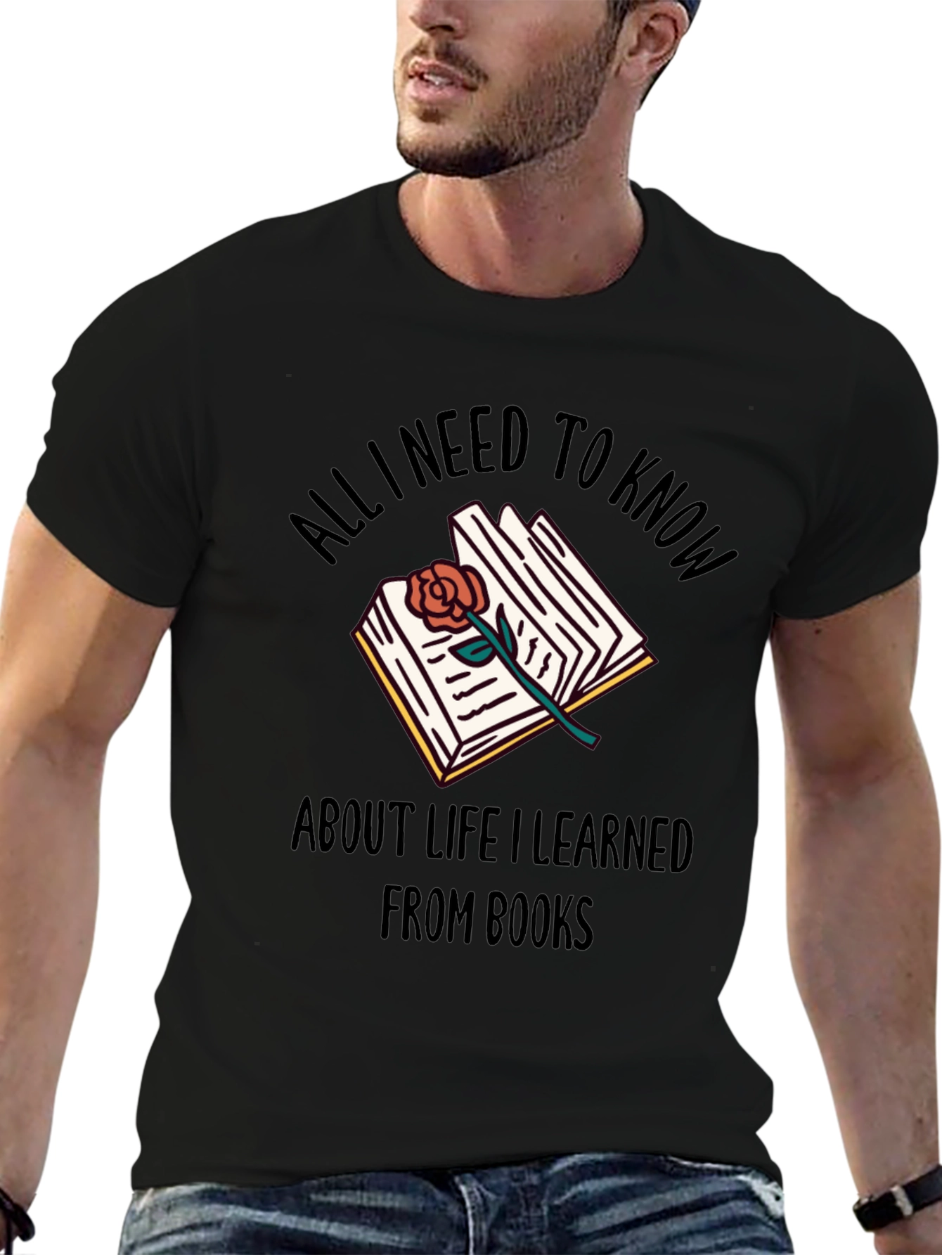 Book Lover Graphic T-Shirt