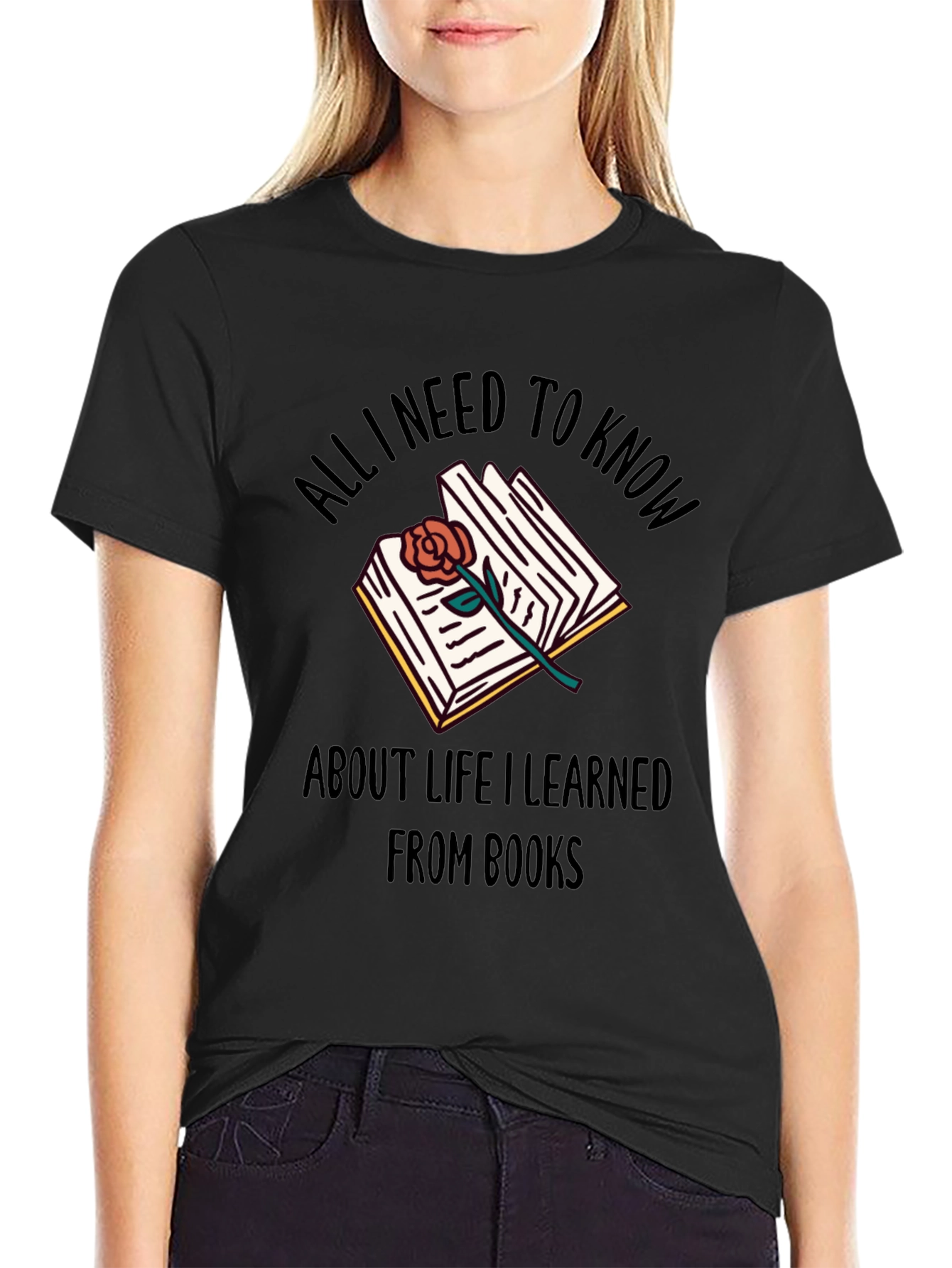 Book Lover Graphic T-Shirt