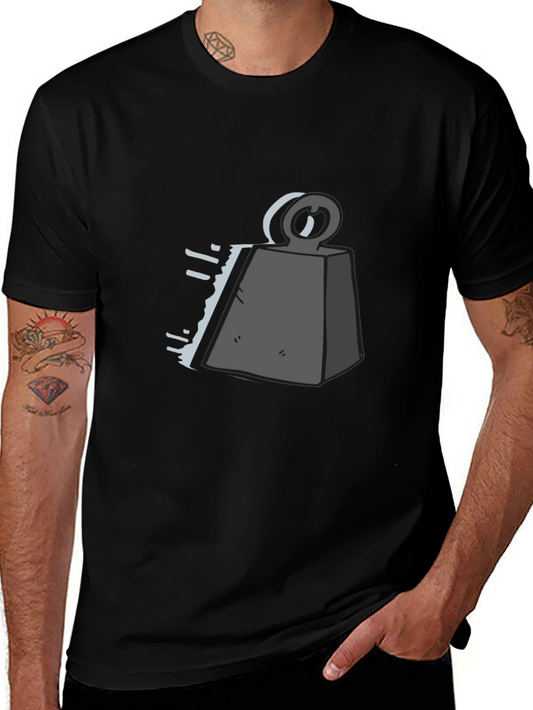 Heavy Weight Black Graphic Tee