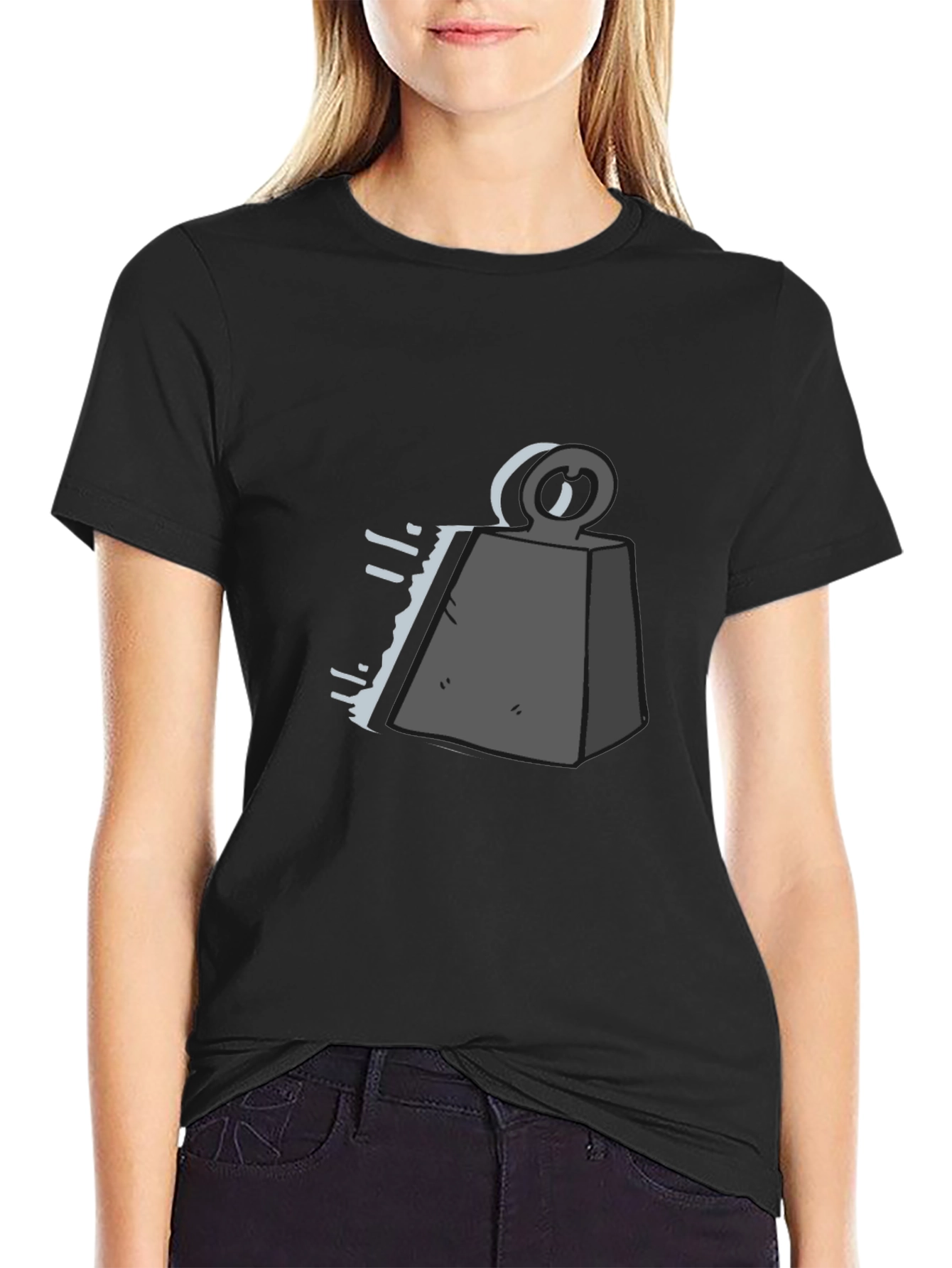 Heavy Weight Black Graphic Tee