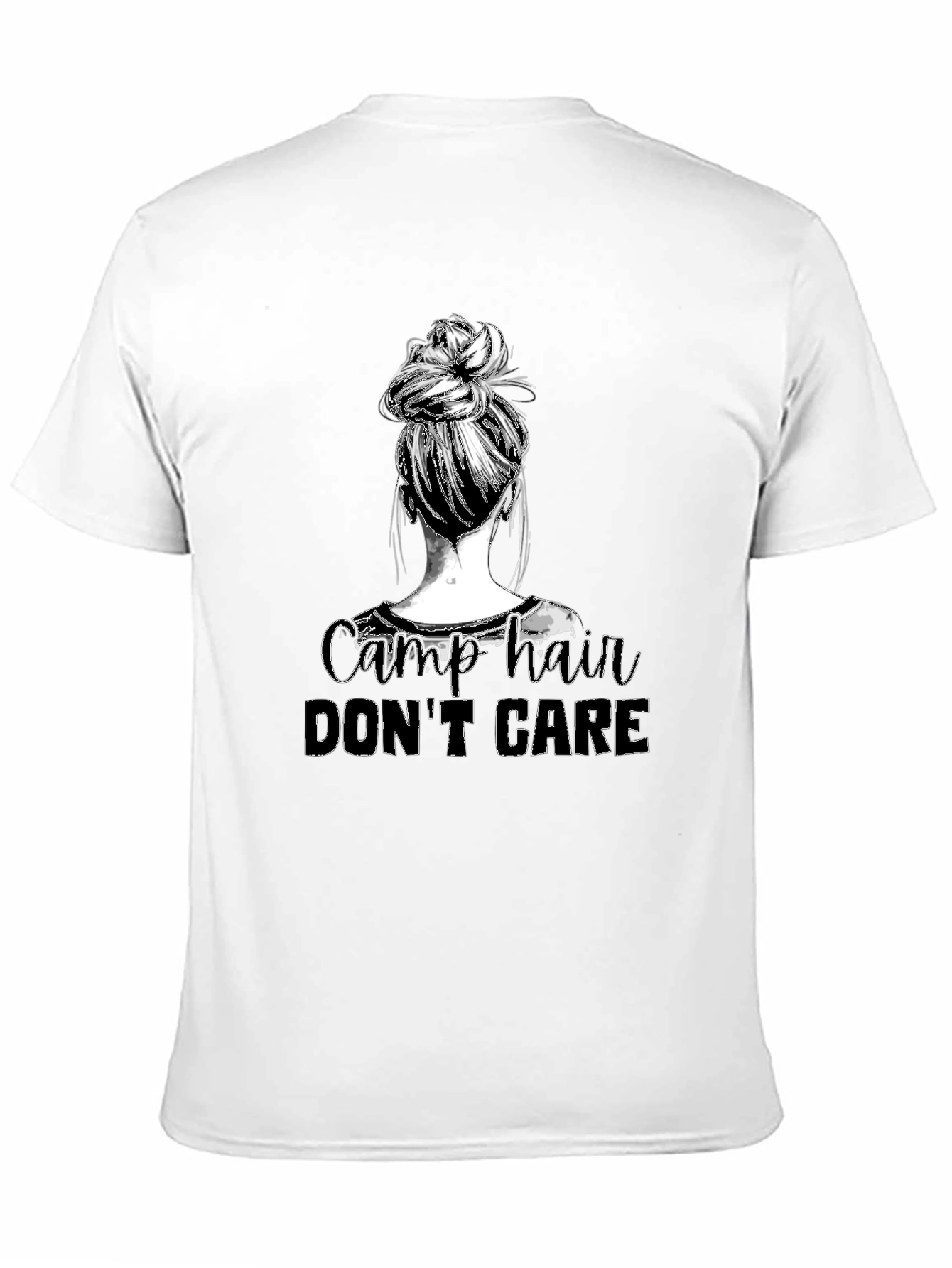 Camp Hair Dont Care Graphic Tee