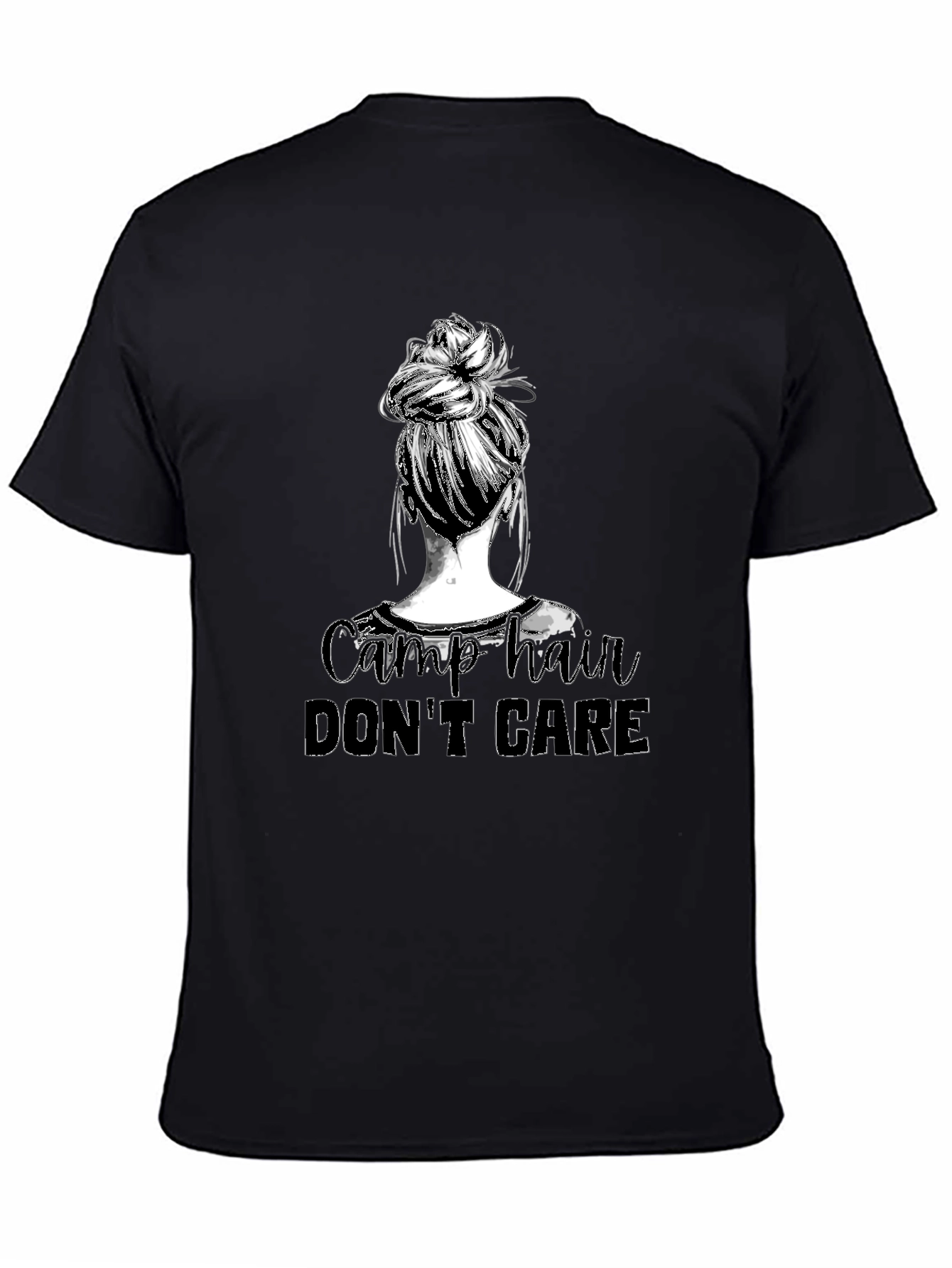 Camp Hair Dont Care Graphic Tee