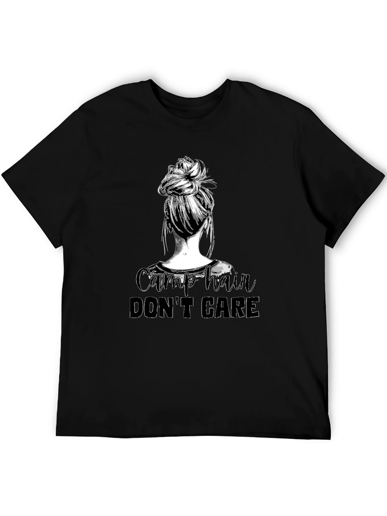 Camp Hair Dont Care Graphic Tee