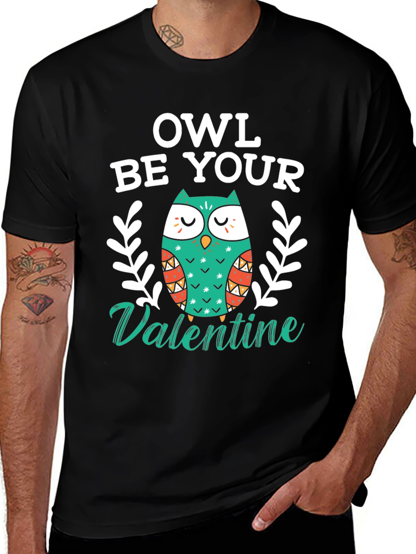 Owl Be Your Valentine T-Shirt - Valentines Day Tee