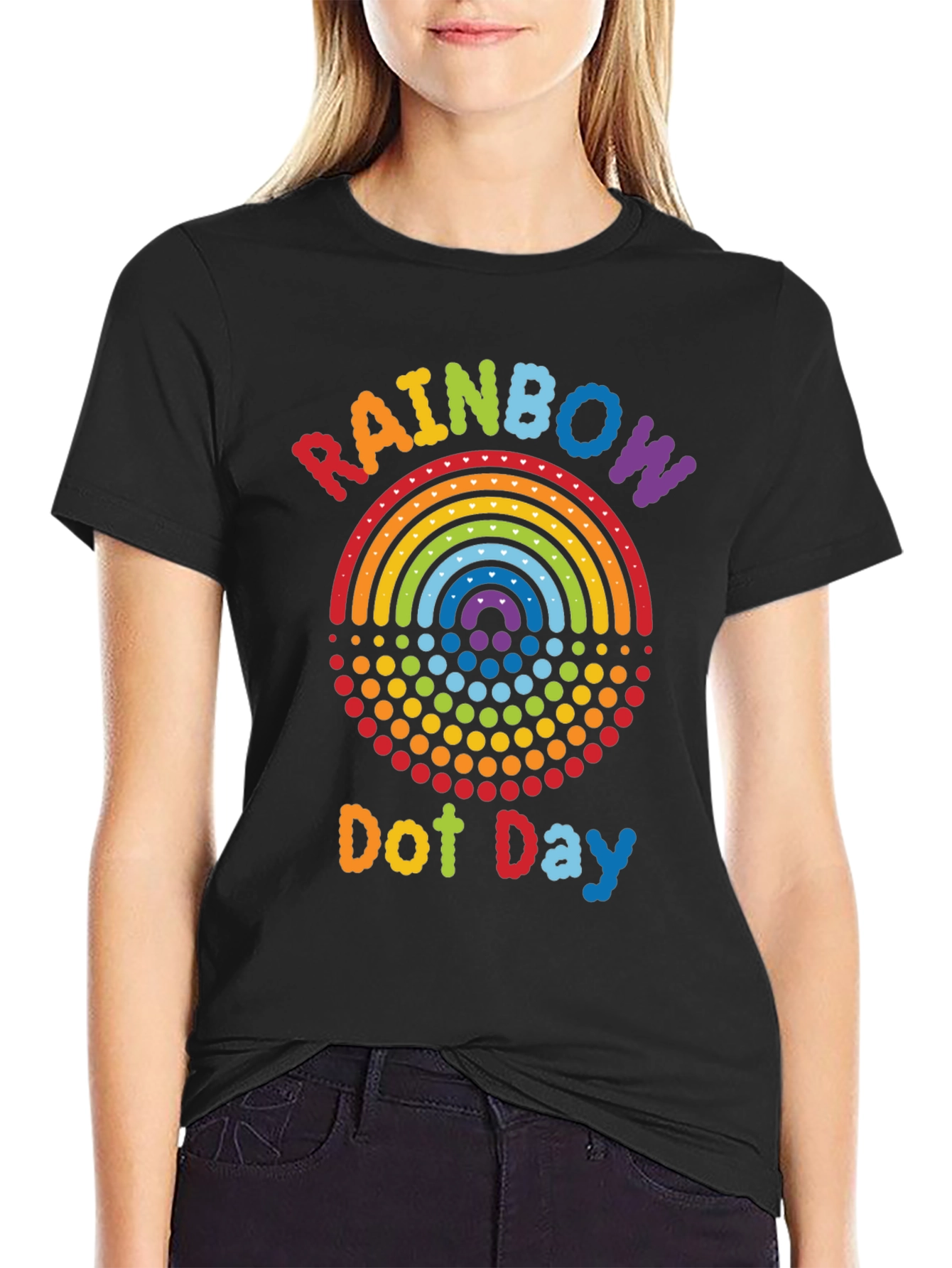 Rainbow Dot Day T-Shirt
