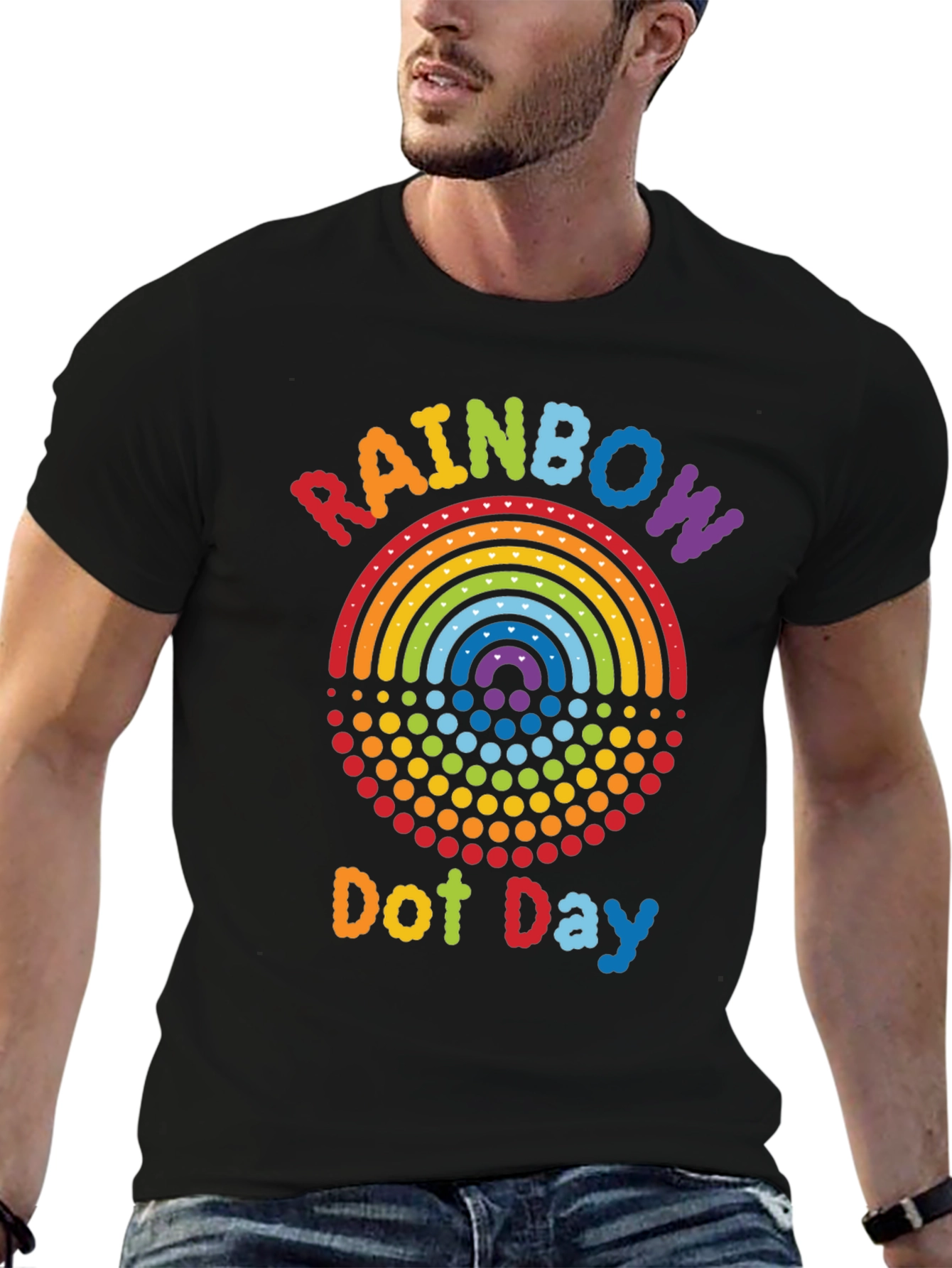 Rainbow Dot Day T-Shirt