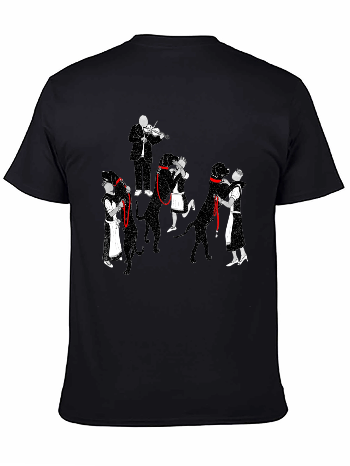 Dog Dance T-Shirt - Black Graphic Tee