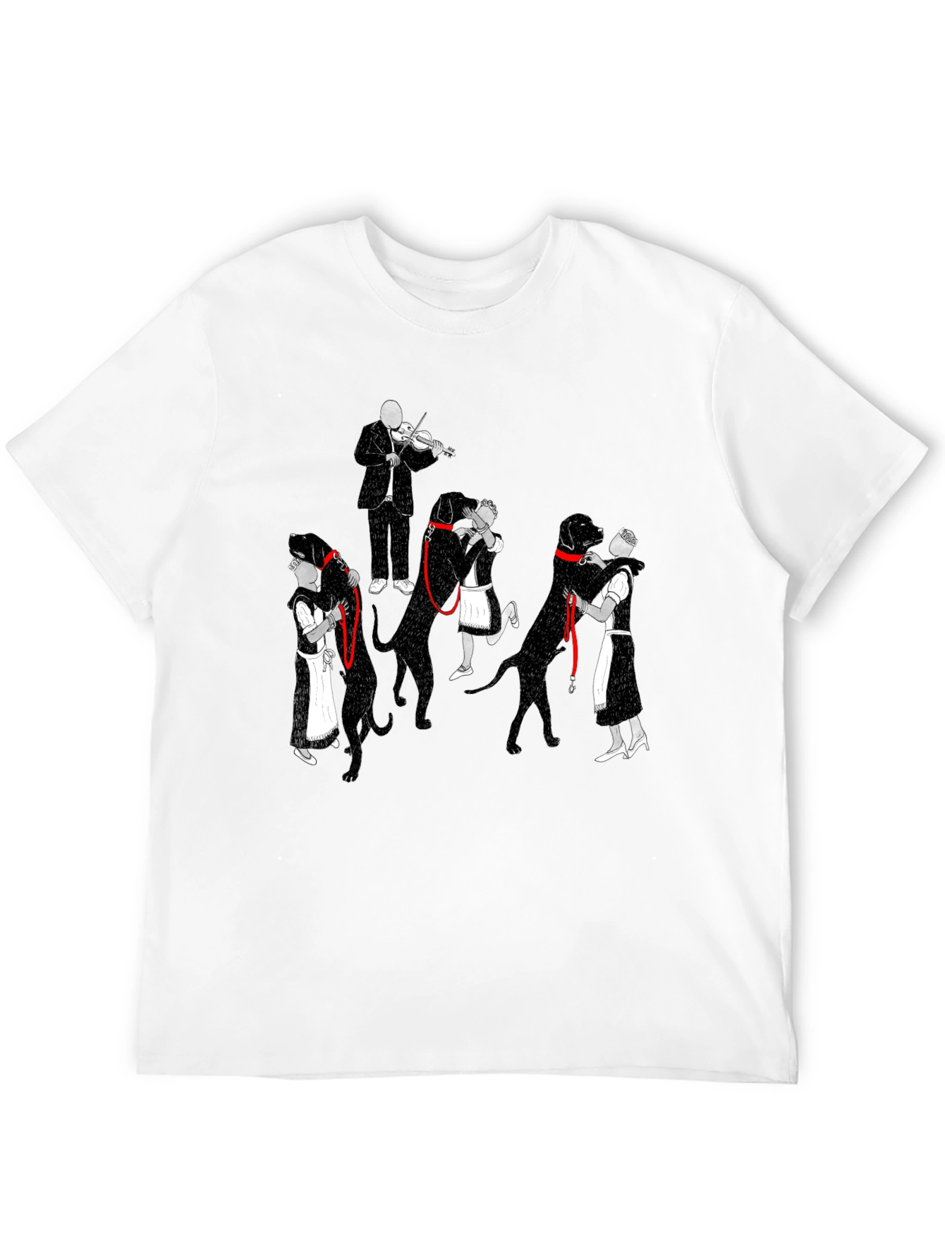 Dog Dance T-Shirt - Black Graphic Tee