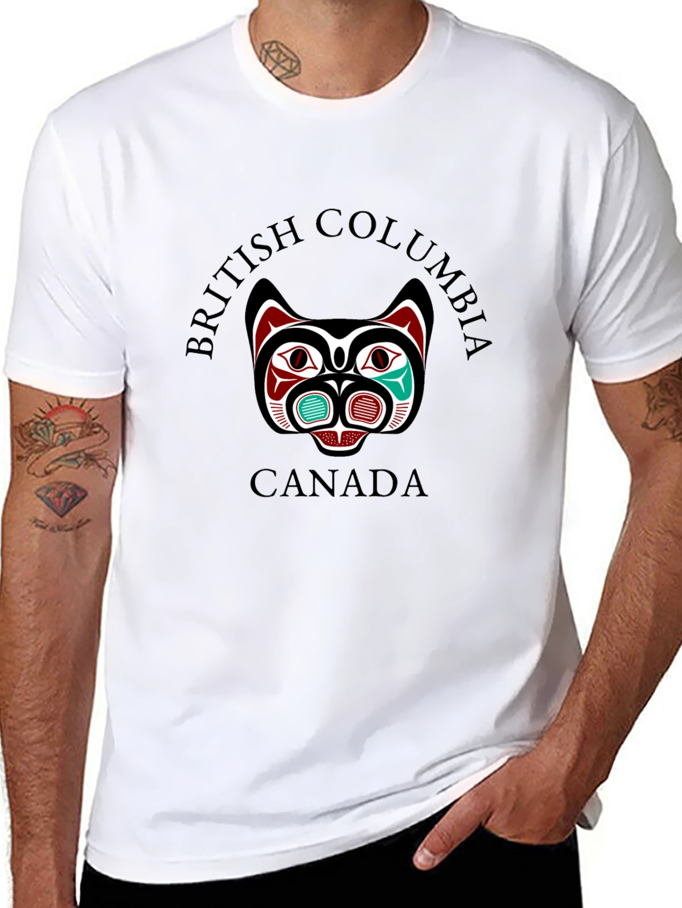 British Columbia Canada Bear T-Shirt