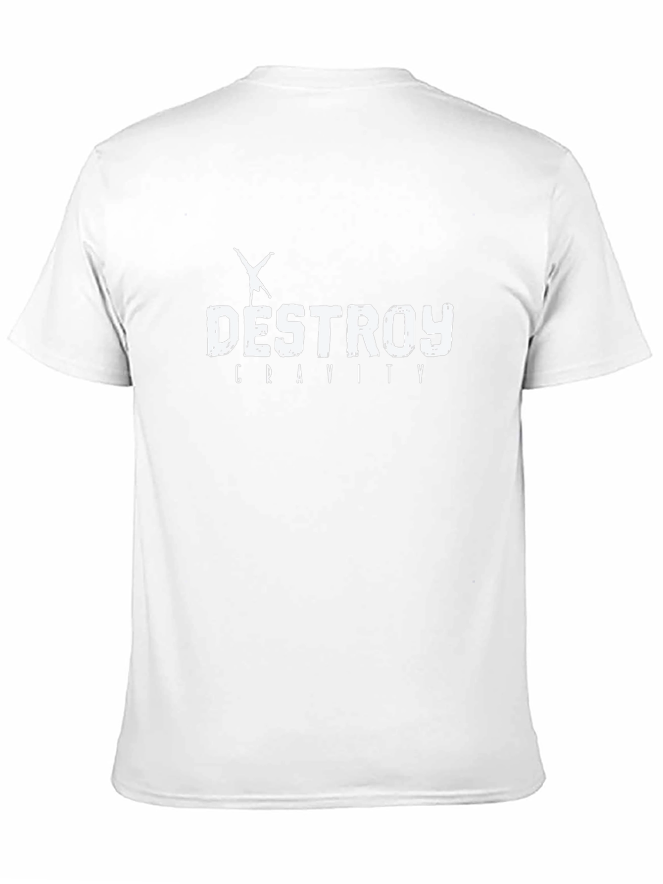 Destroy Gravity Black Graphic Tee