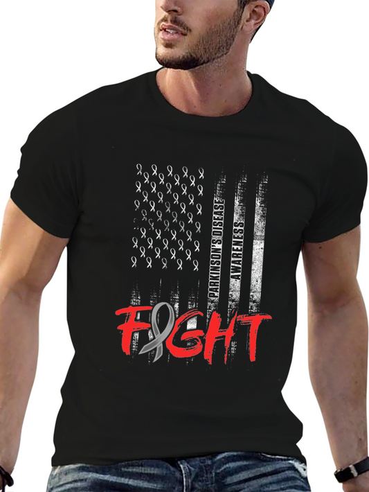 Parkinsons Disease Awareness Fight T-Shirt