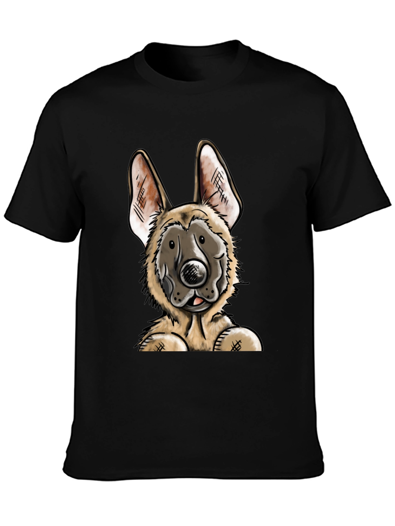 German Shepherd Dog Graphic T-Shirt