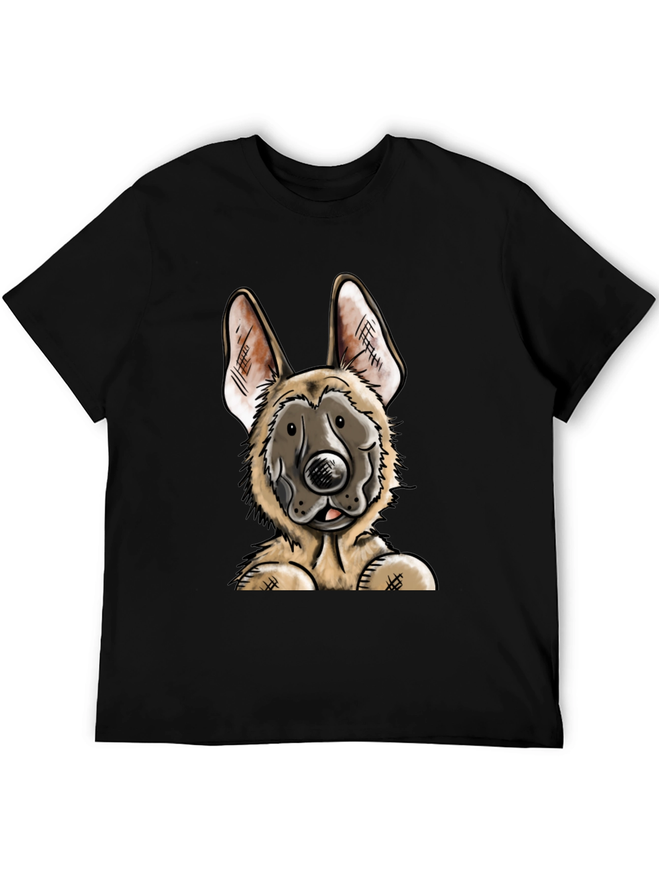 German Shepherd Dog Graphic T-Shirt