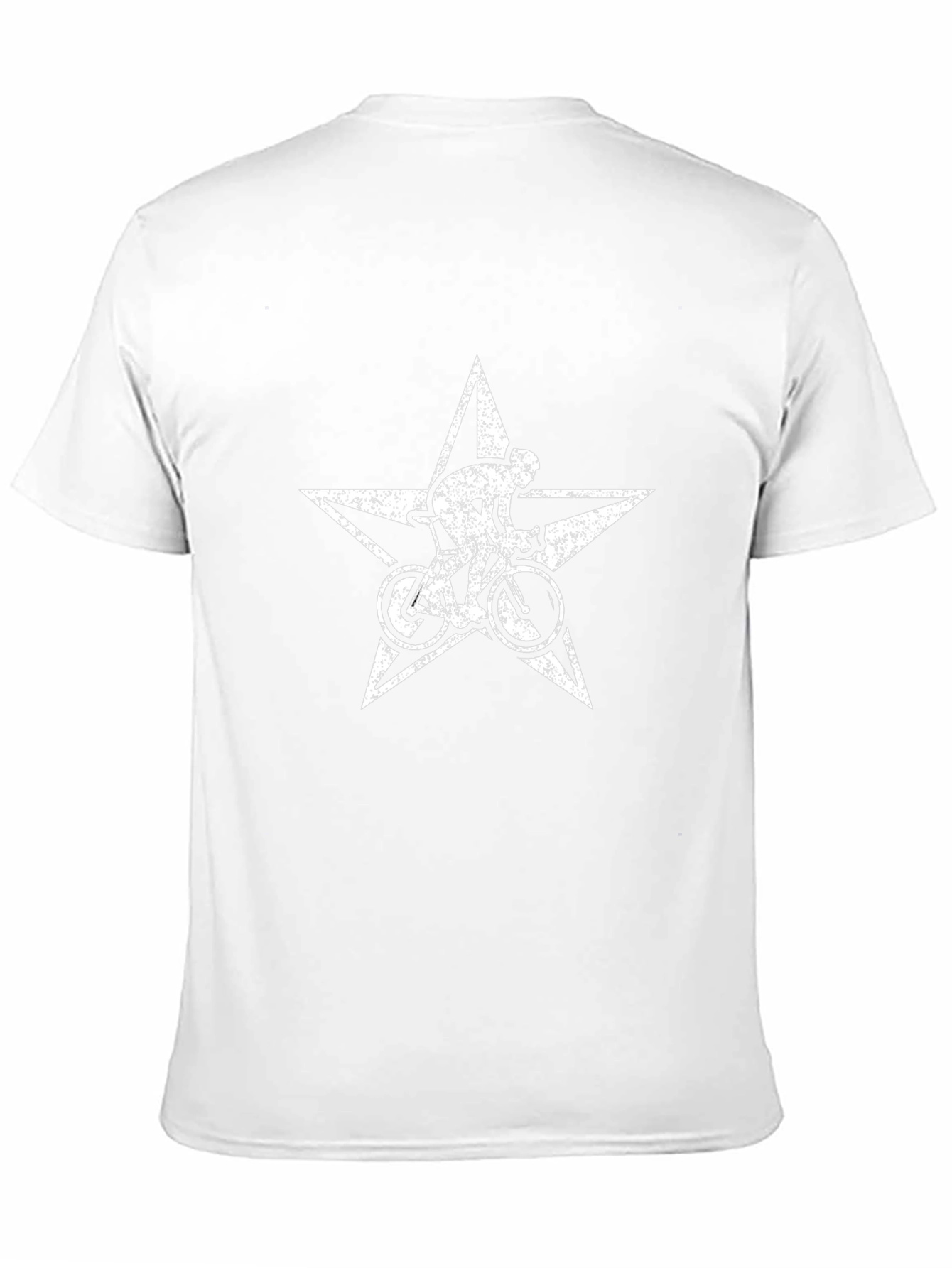 Cyclist Star Graphic Tee - Black
