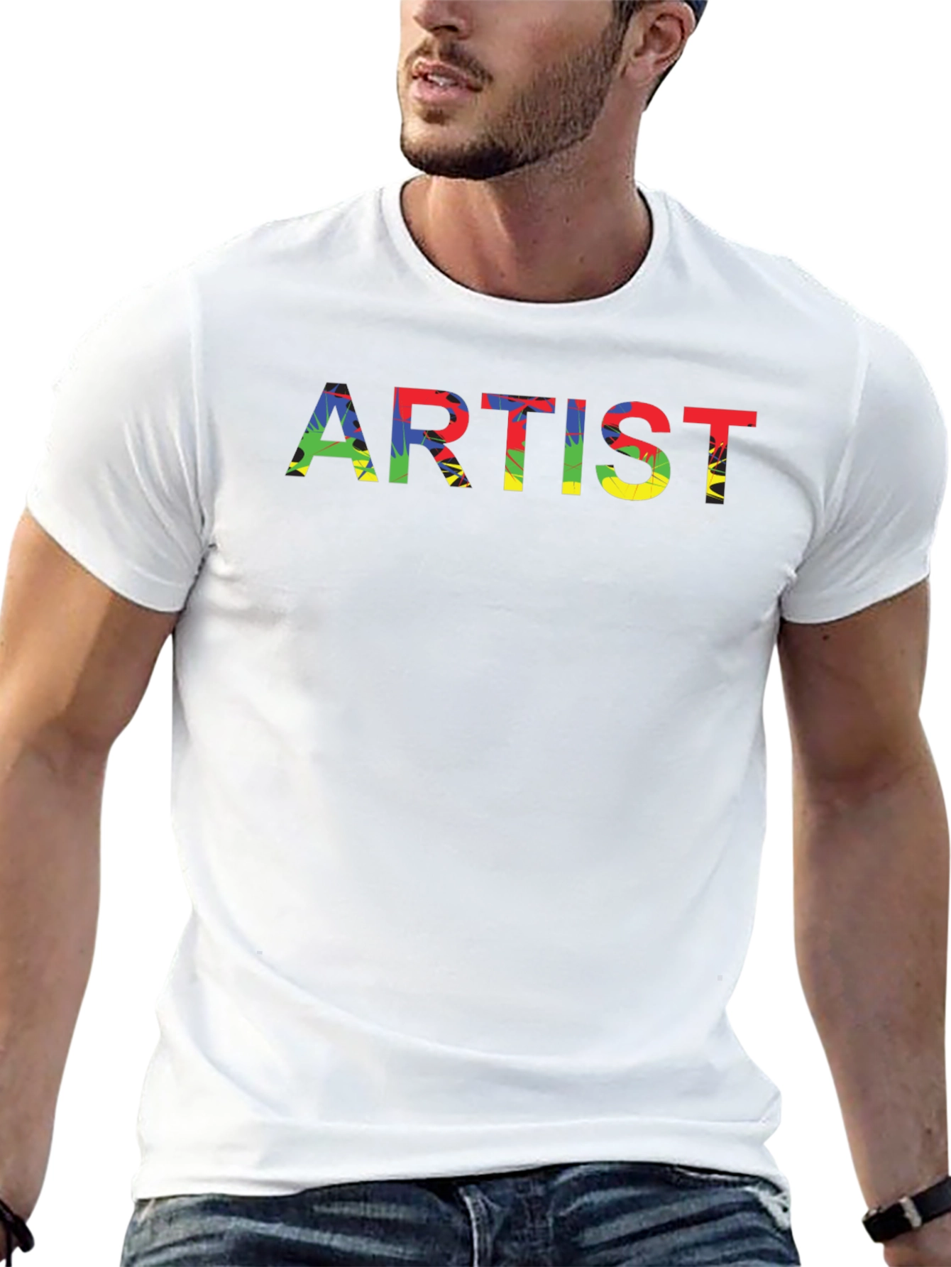 Artist Rainbow Graphic Tee