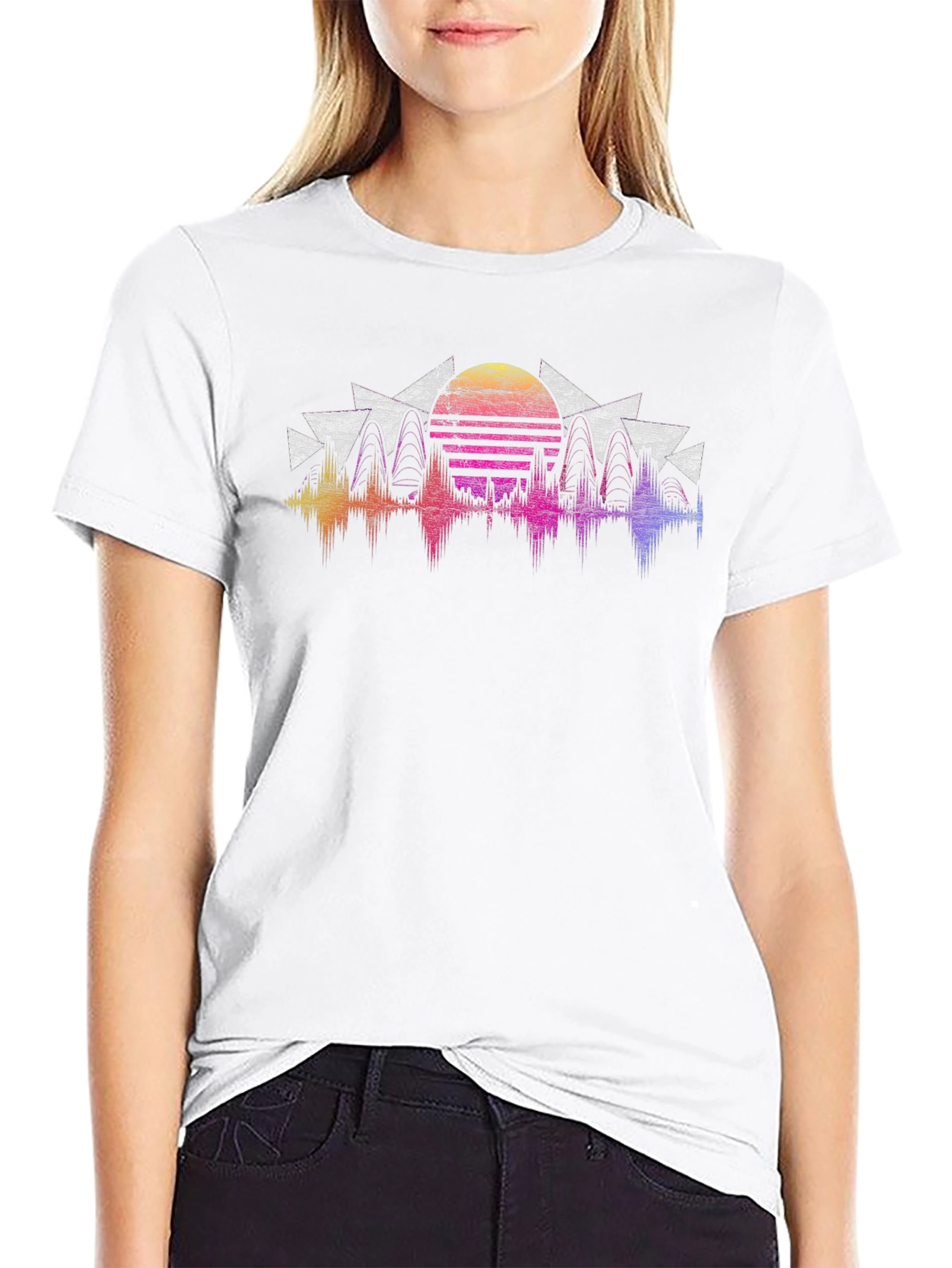 Retro Sunset Graphic Tee