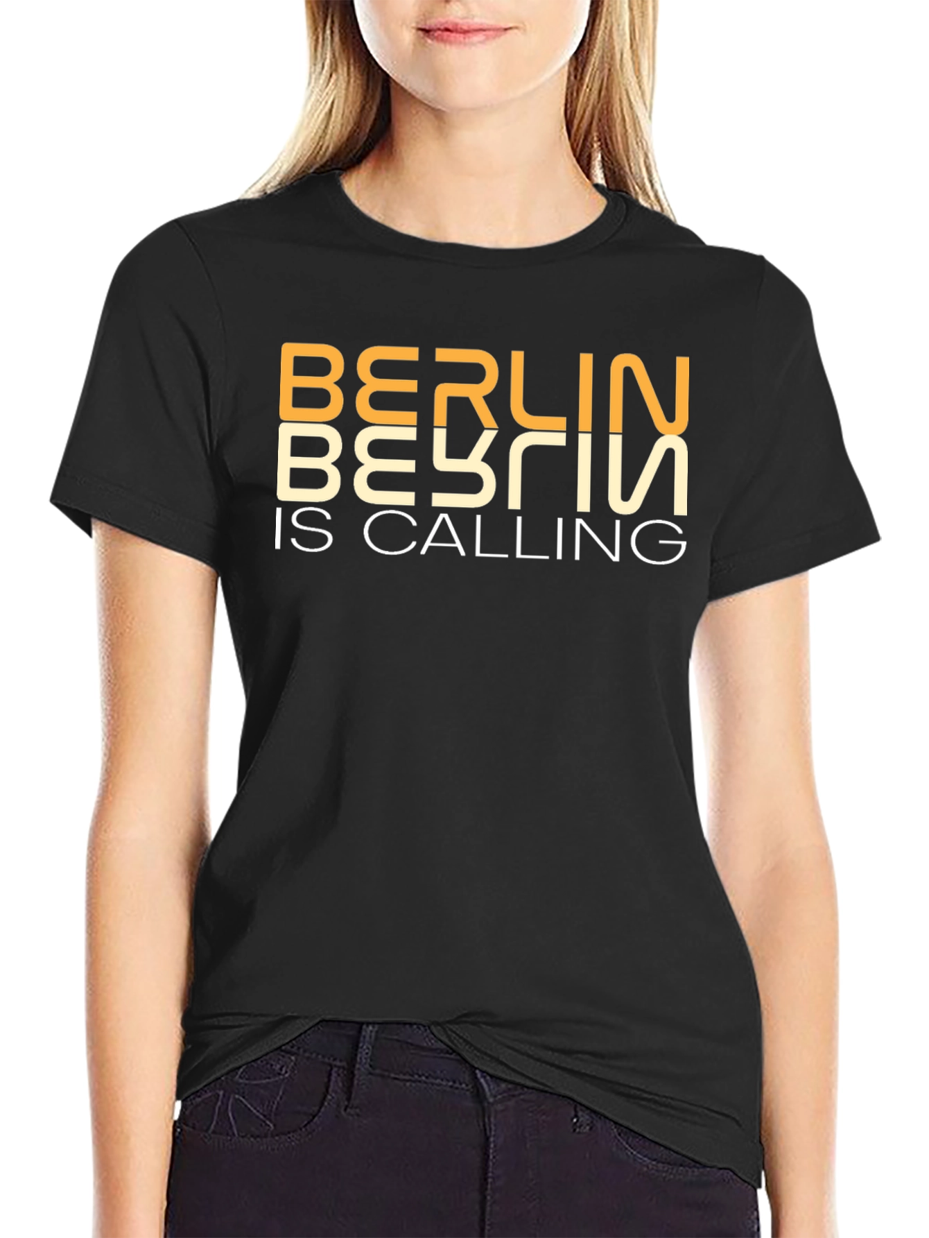 Berlin is Calling Graphic Tee - Retro Style