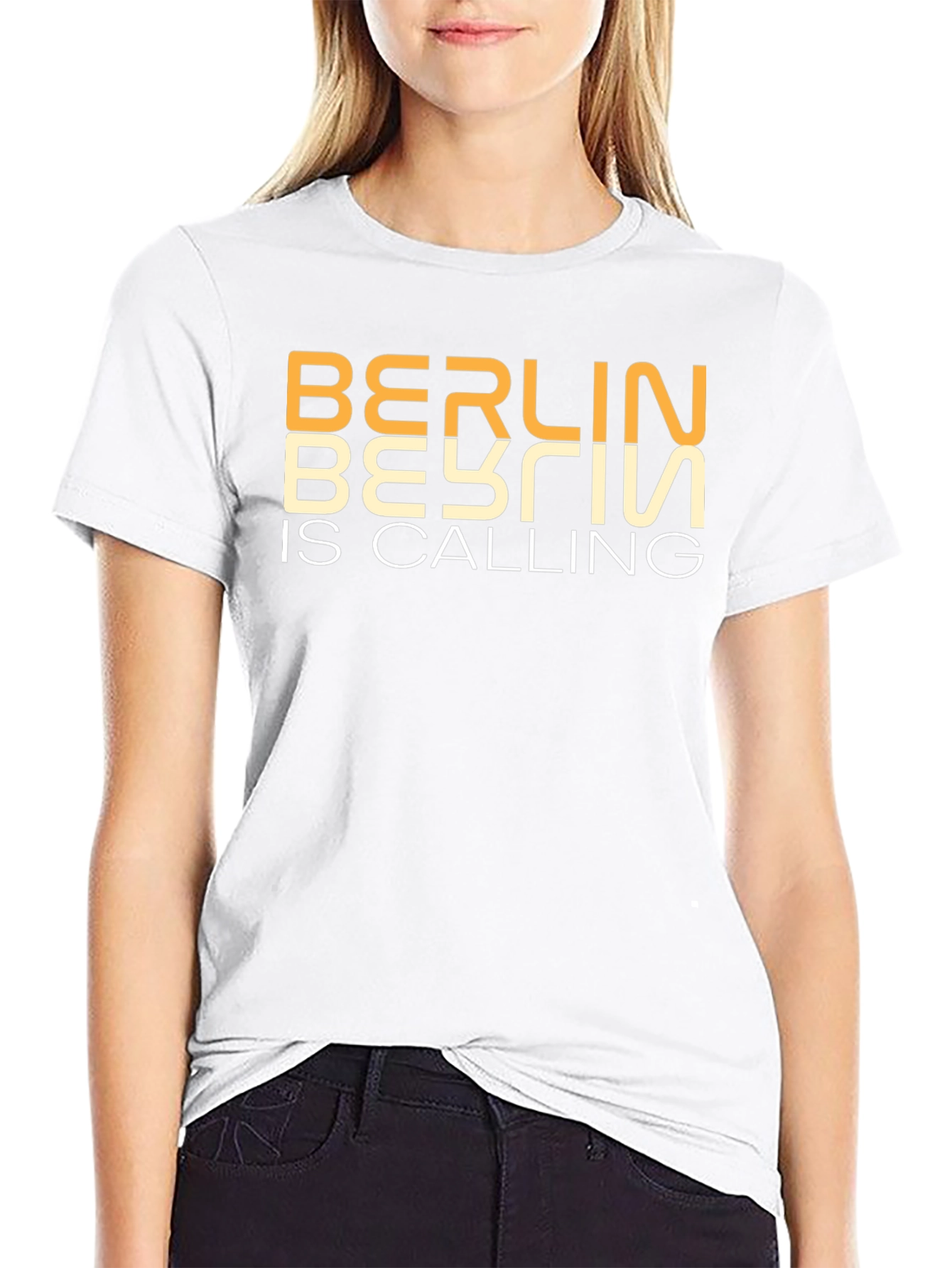 Berlin is Calling Graphic Tee - Retro Style