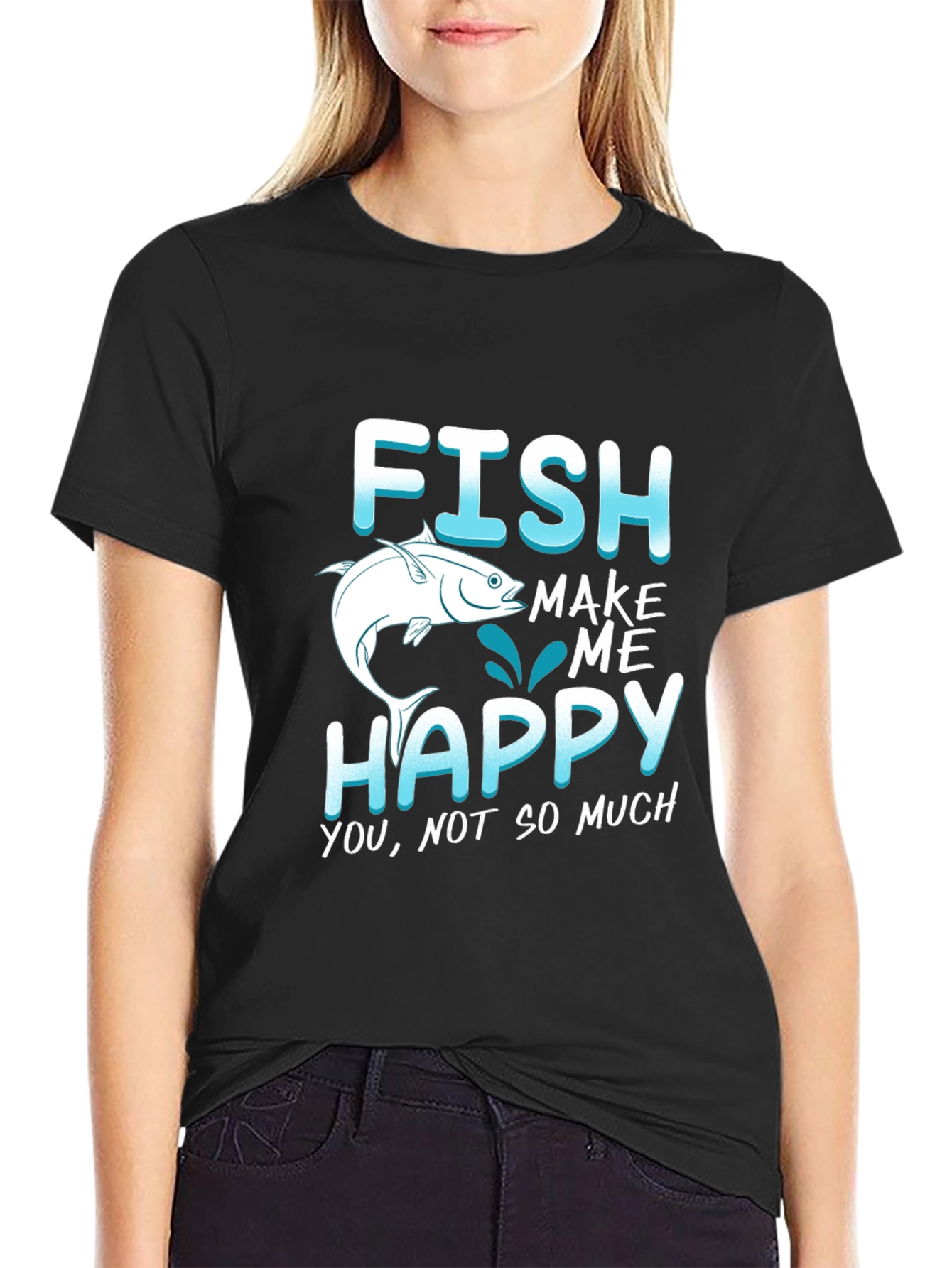 Fish Make Me Happy T-Shirt