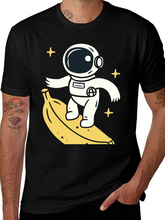 Astronaut Banana Ride T-Shirt