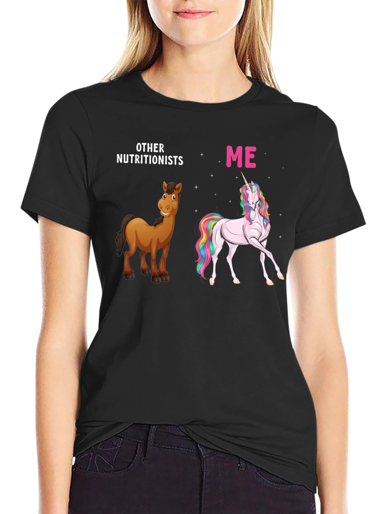 Nutritionist Horse & Unicorn T-Shirt