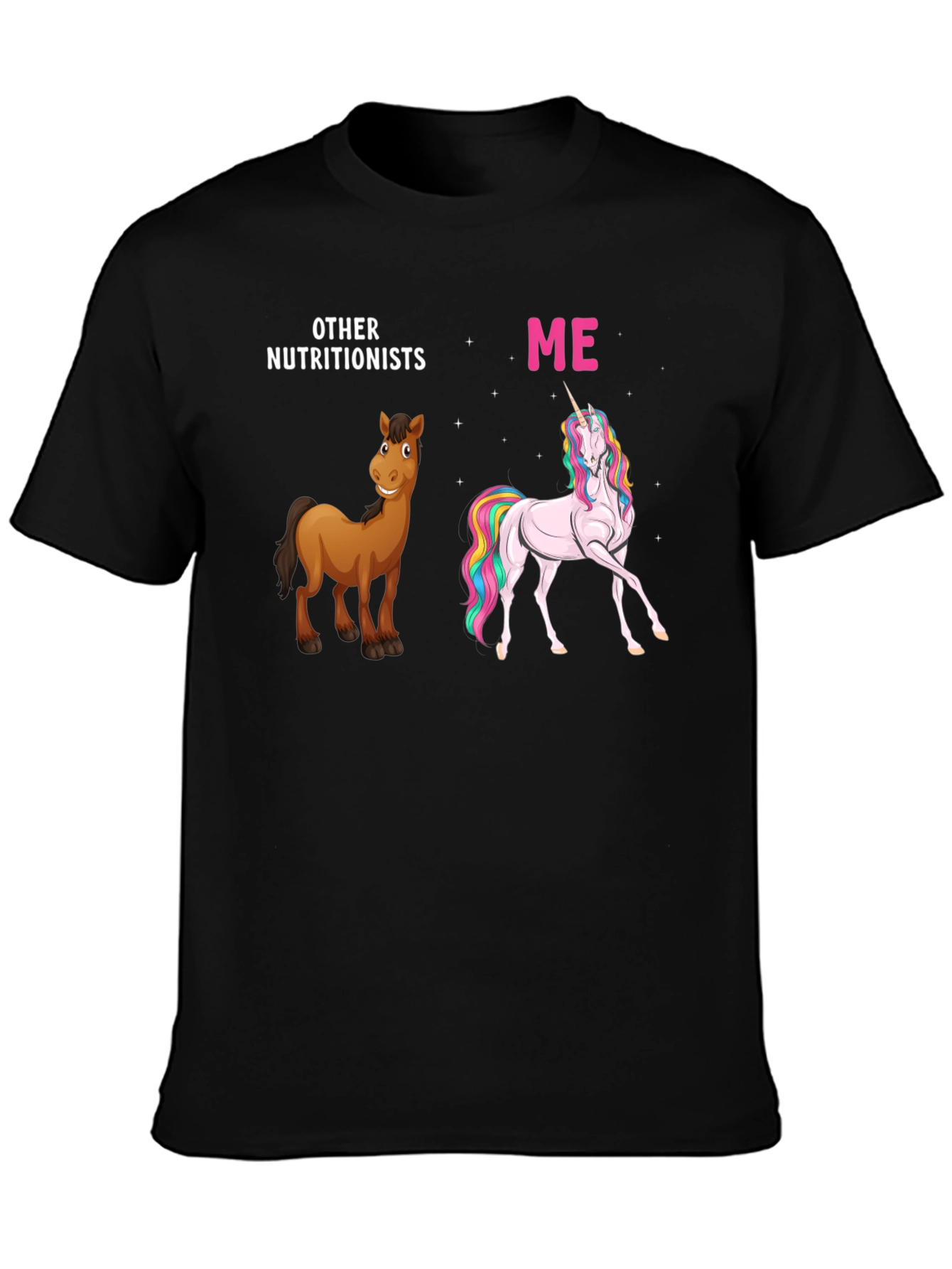 Nutritionist Horse & Unicorn T-Shirt