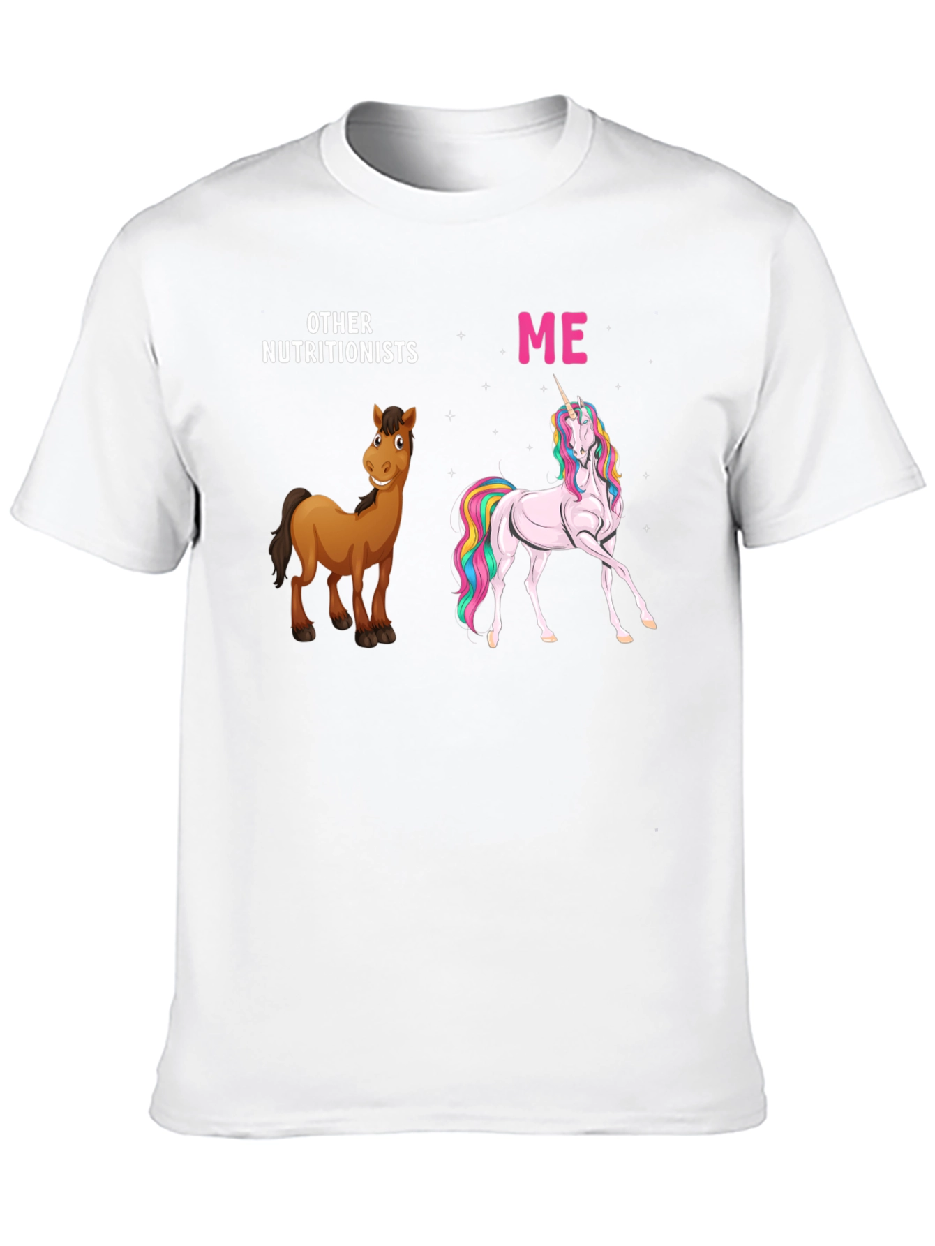 Nutritionist Horse & Unicorn T-Shirt