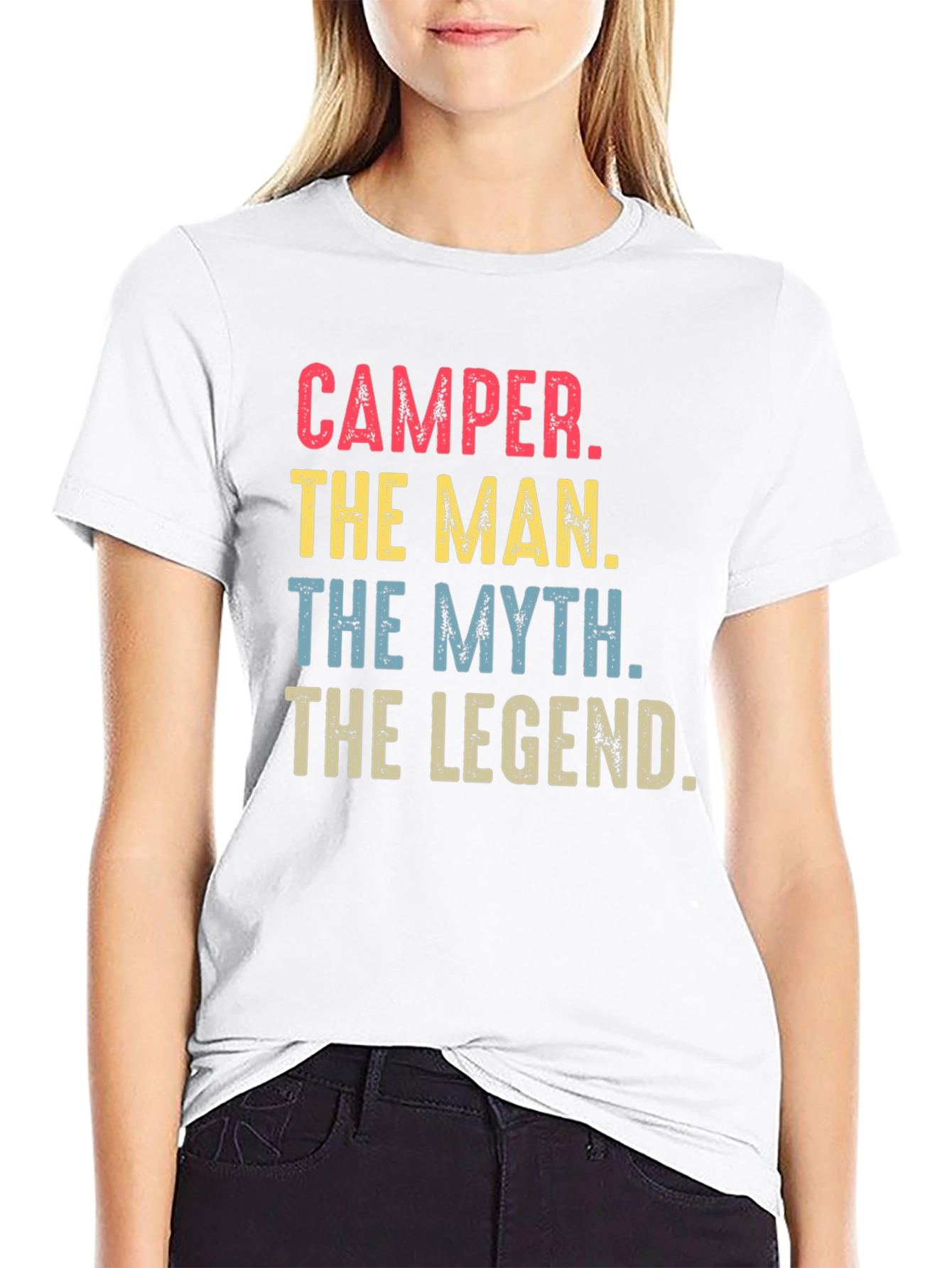 Camper The Man The Myth The Legend T-Shirt