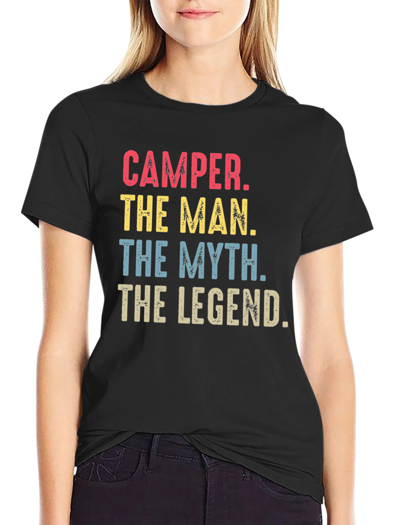 Camper The Man The Myth The Legend T-Shirt