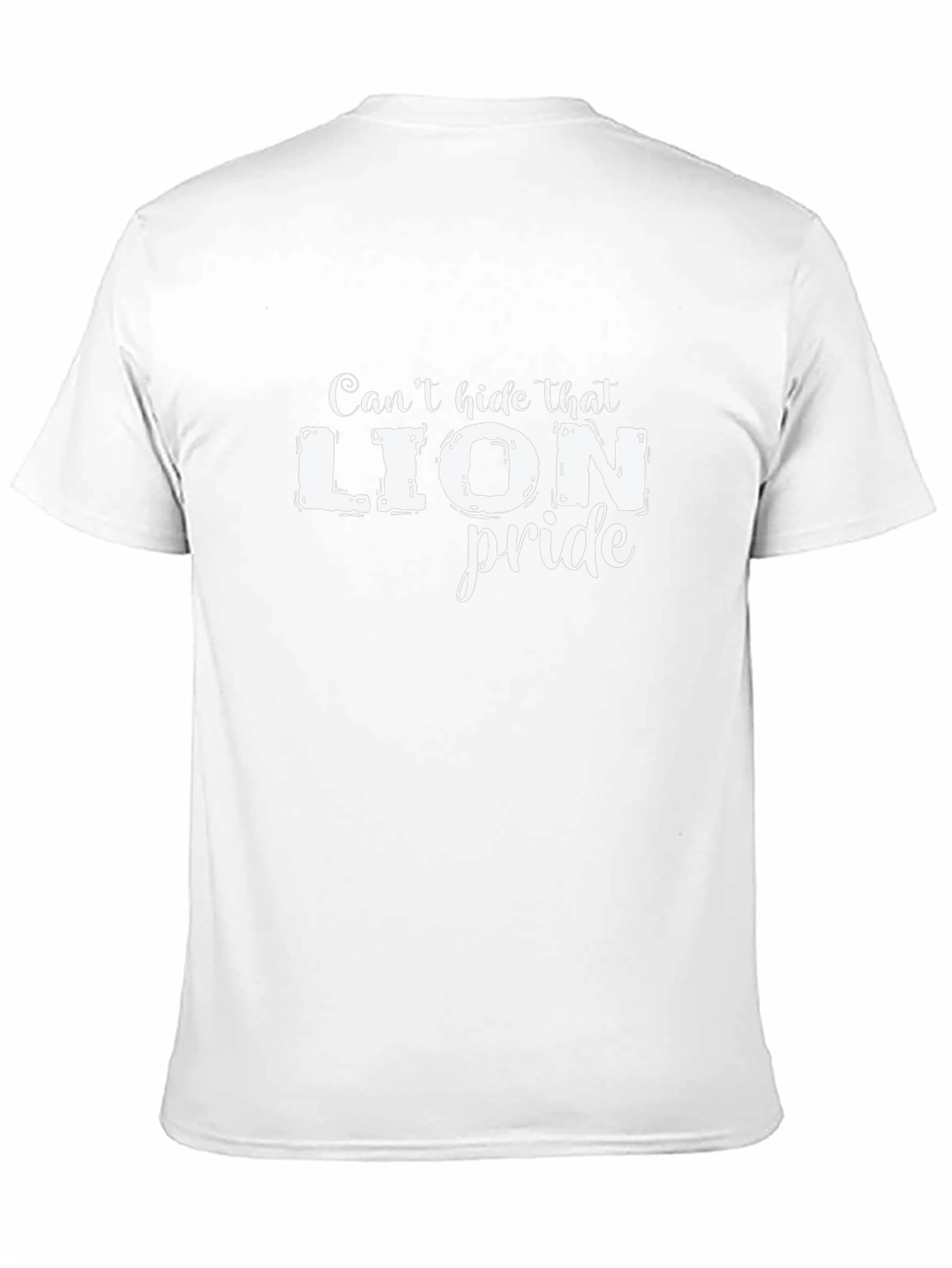 Lion Pride T-Shirt - Black Graphic Tee
