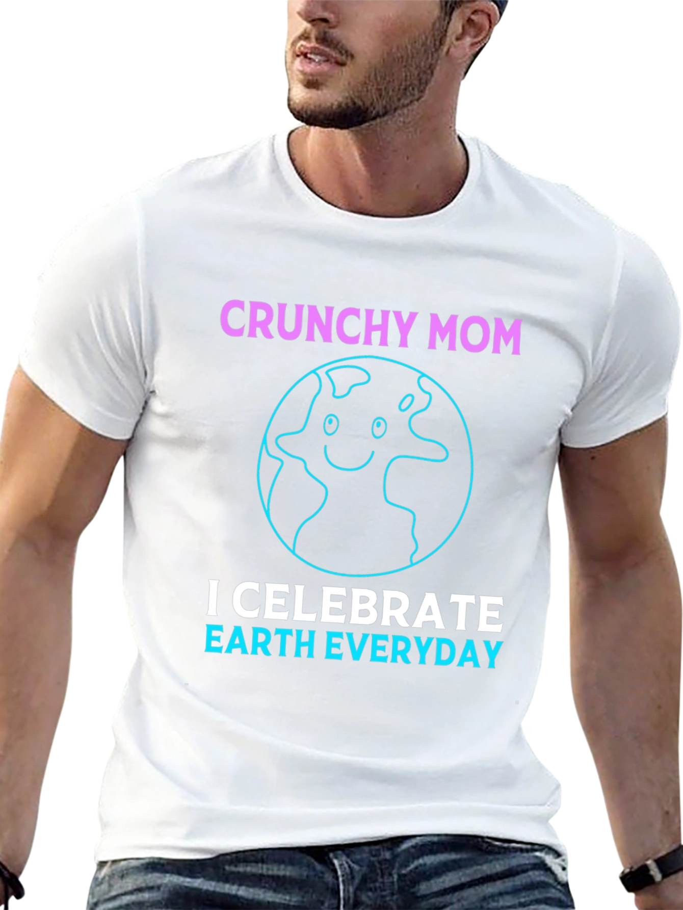 Crunchy Mom Earth Day T-Shirt